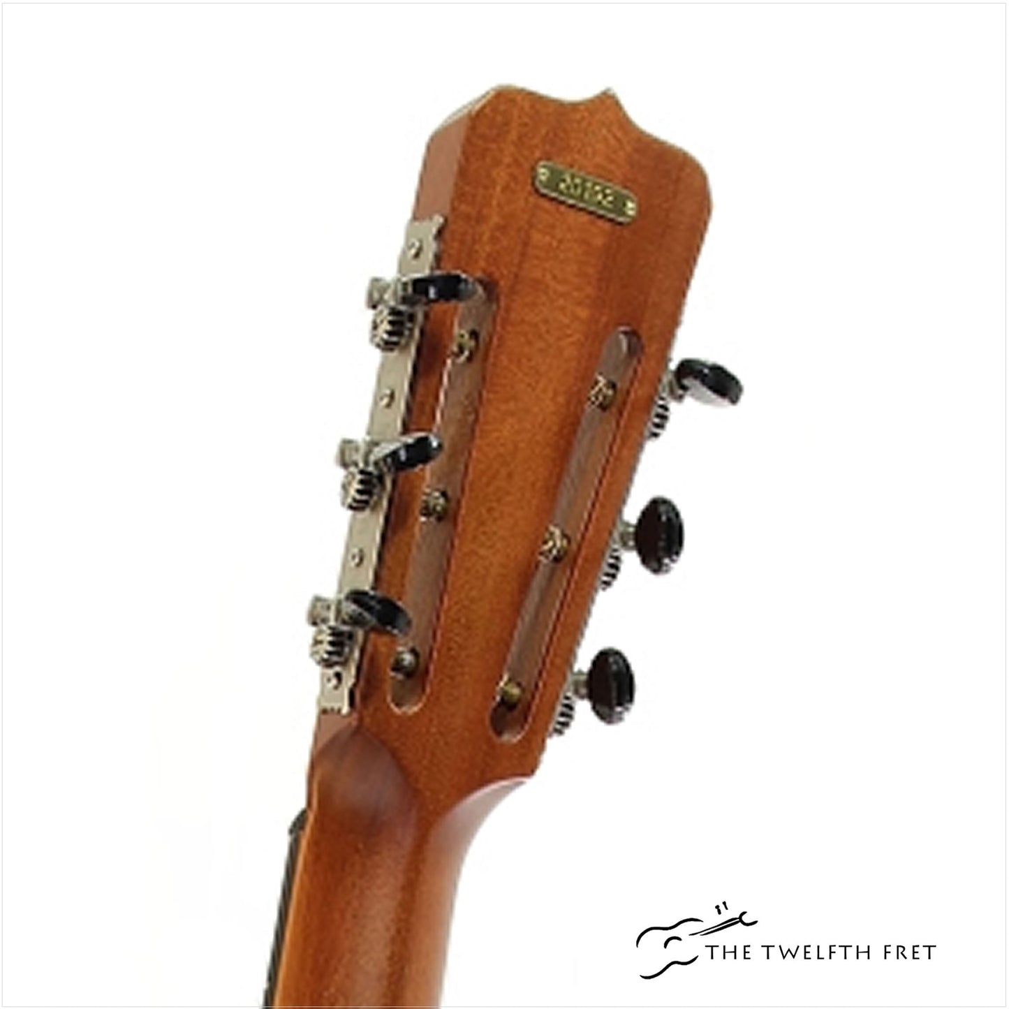 National NRP B Tricone Black Rust Resophonic Guitar