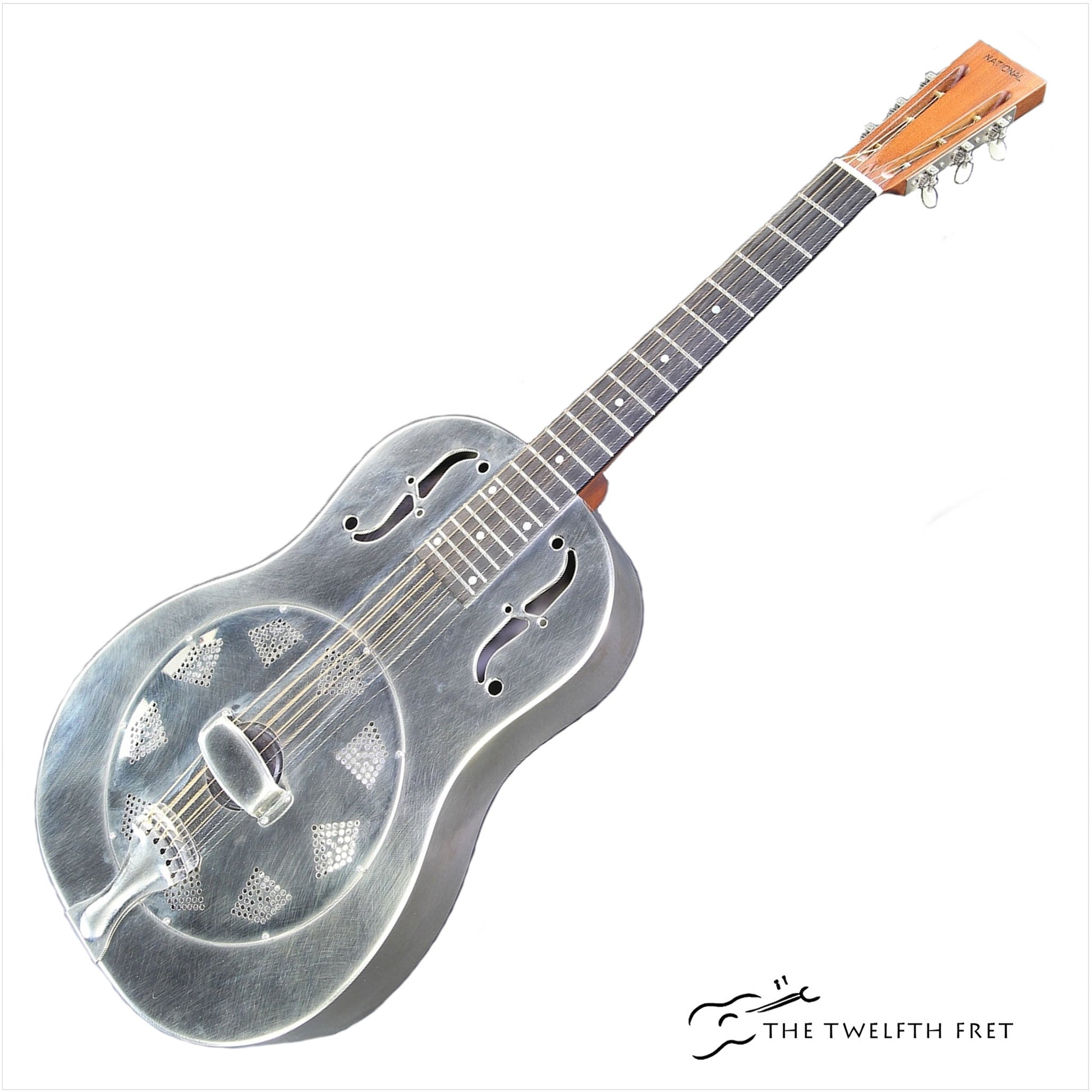 National NRP Rubbed Steel Resophonic Guitar
