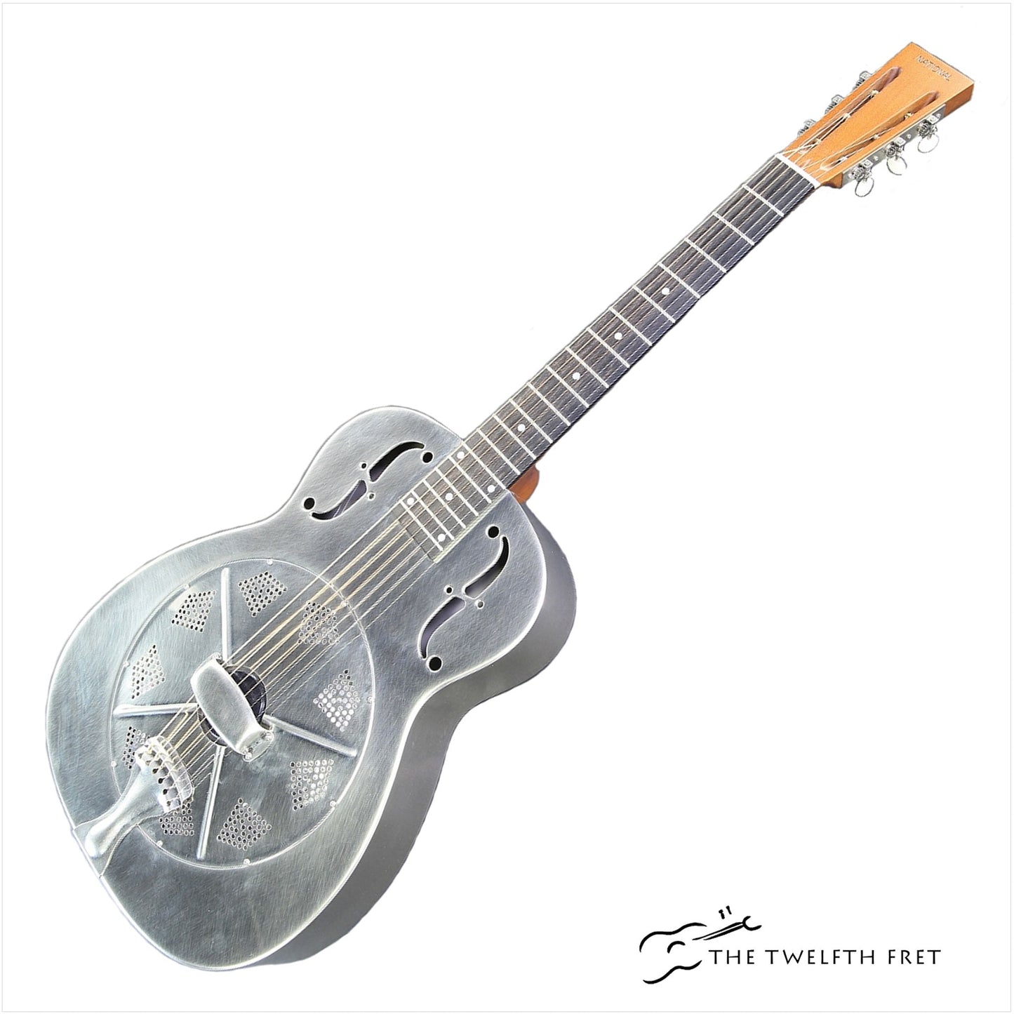 National NRP Rubbed Steel Resophonic Guitar