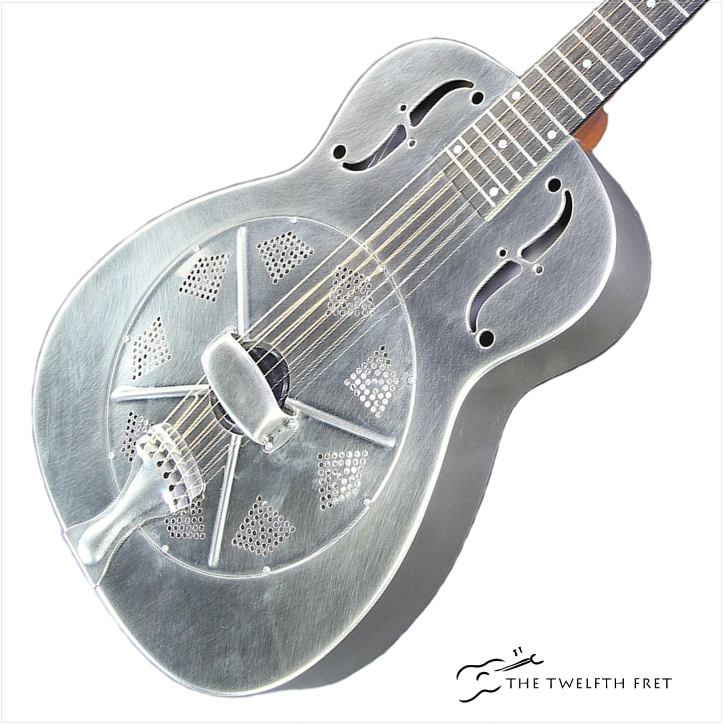 National NRP Rubbed Steel Resophonic Guitar