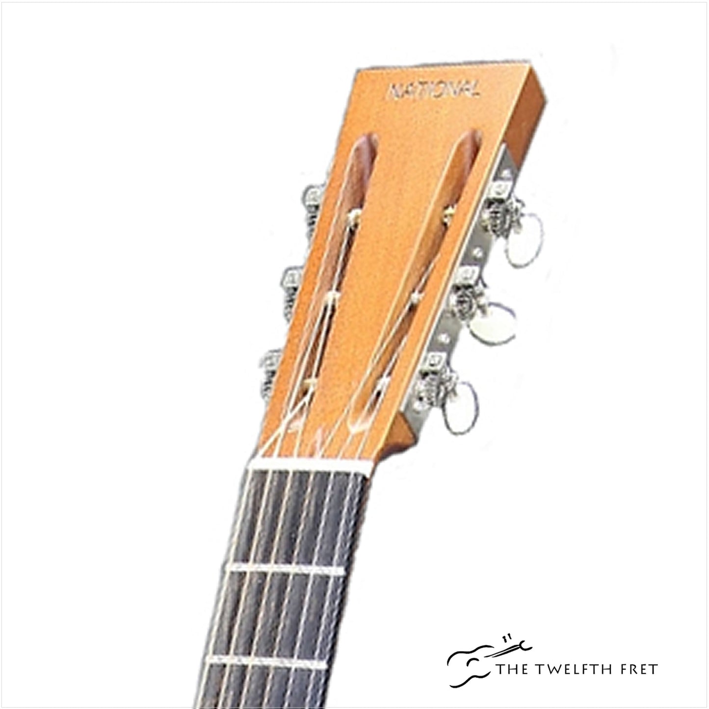 National NRP Rubbed Steel Resophonic Guitar