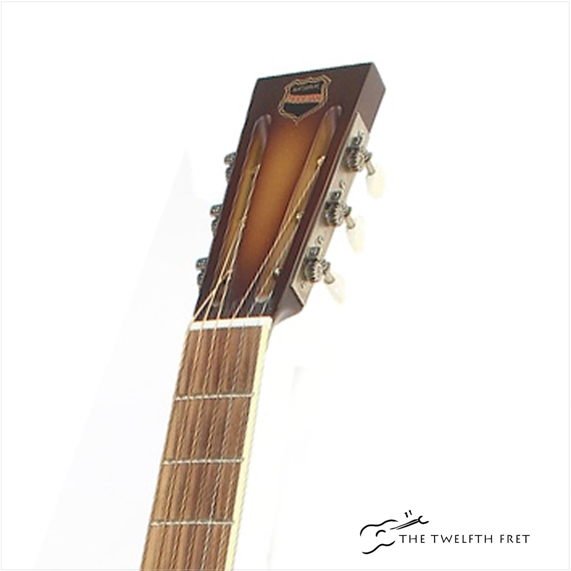 National NRP Triolian Black Rust Resophonic Guitar