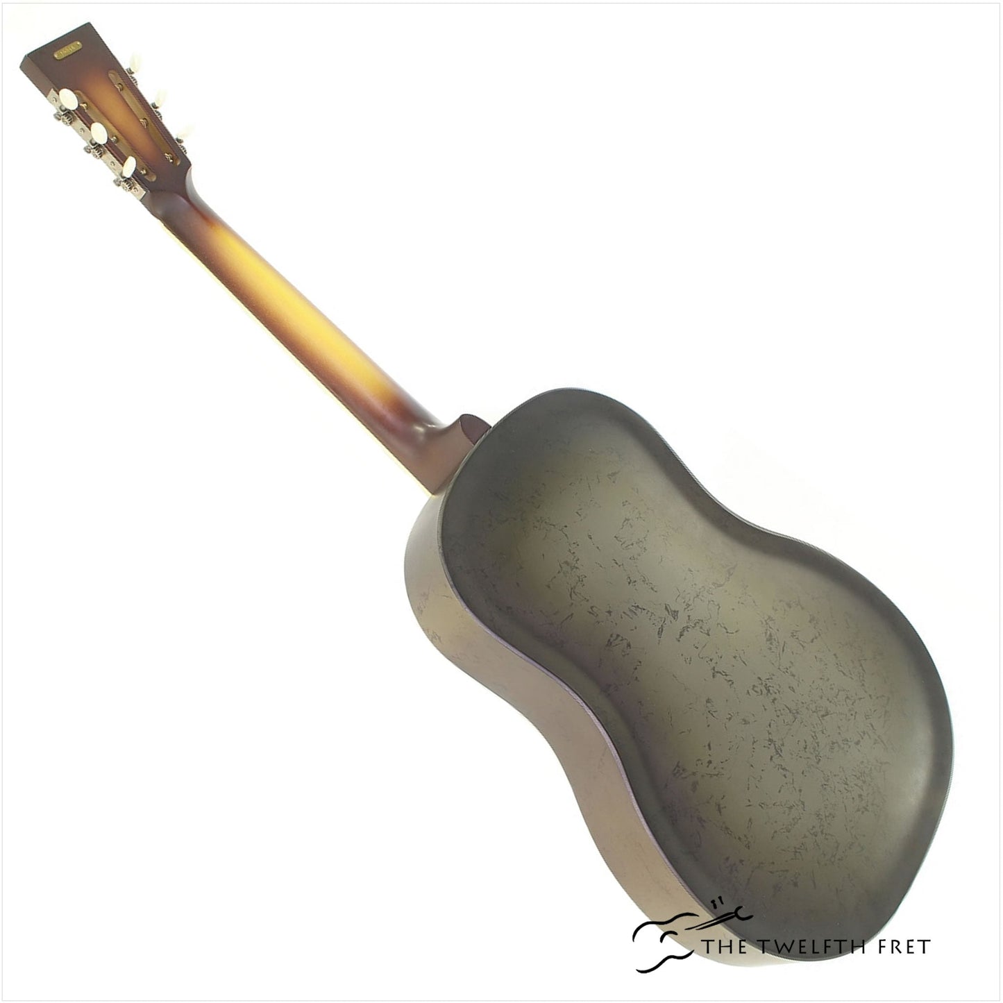 National NRP Triolian Black Rust Resophonic Guitar