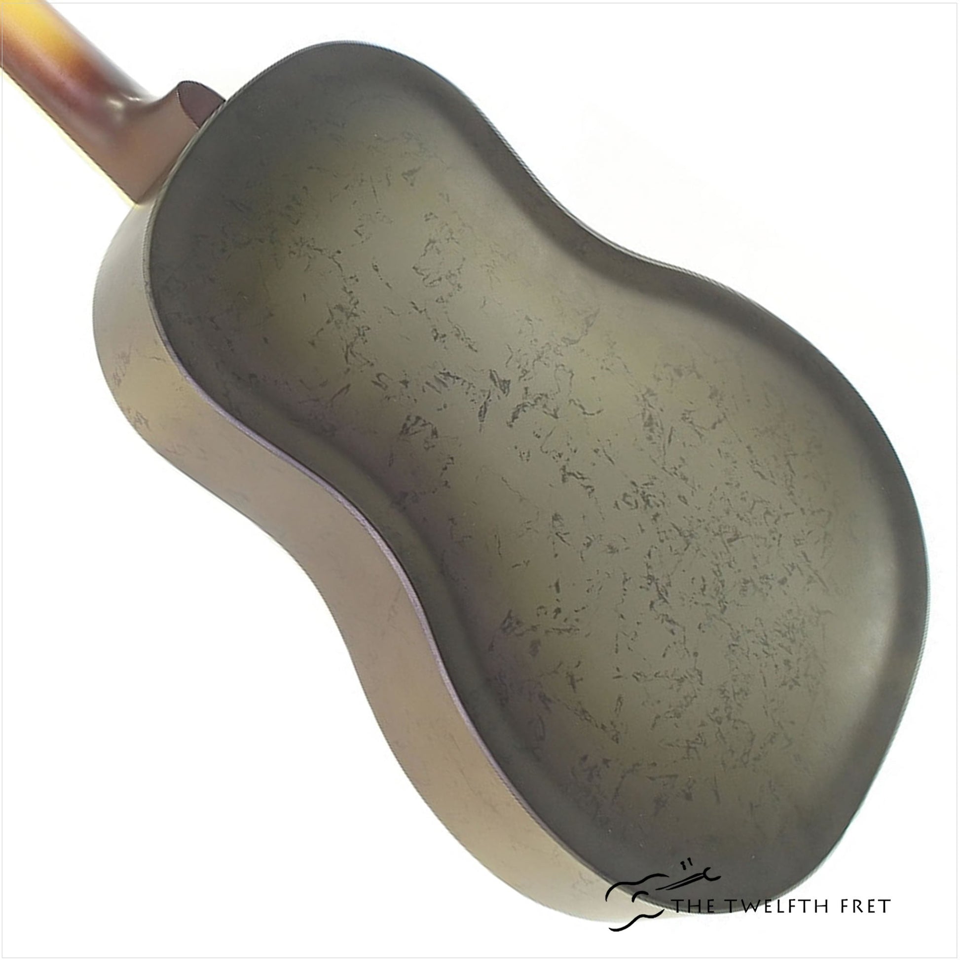 National NRP Triolian Black Rust Resophonic Guitar