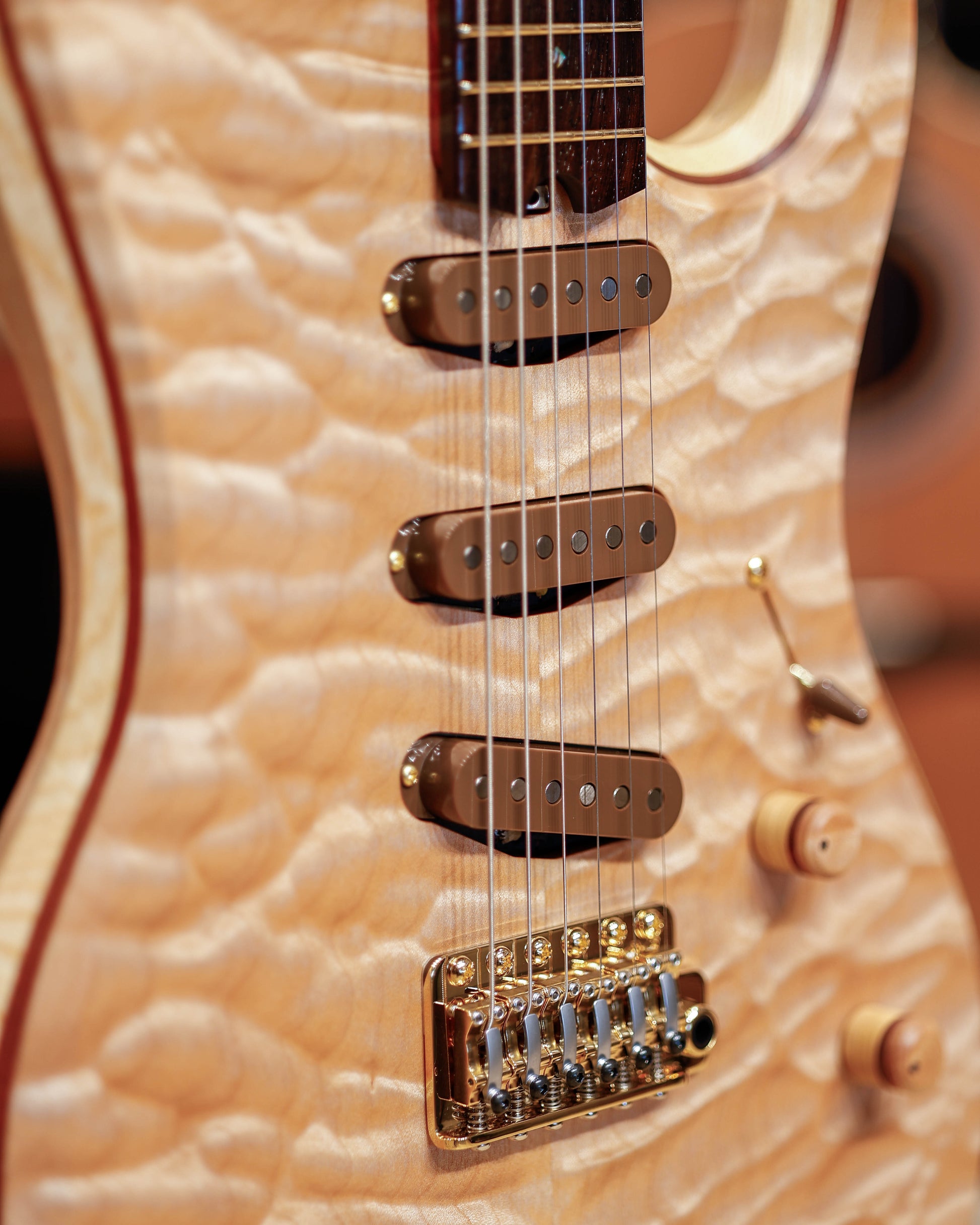 Barlow Guitars Eagle - Master Grade Quilted Maple - Boutique Custom Shop Strat
