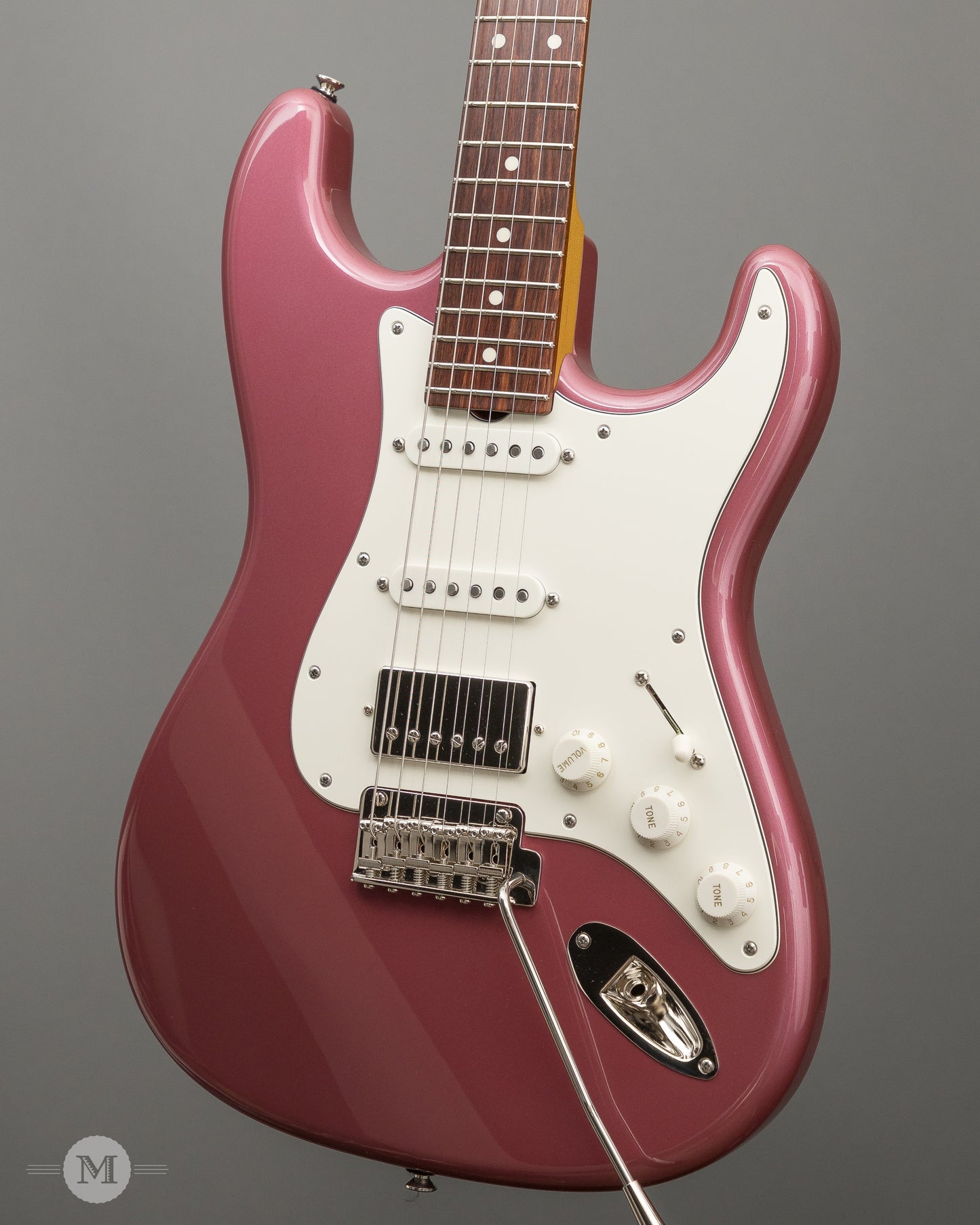 Don Grosh Electric Guitars - NOS Retro Burgundy Mist HSS