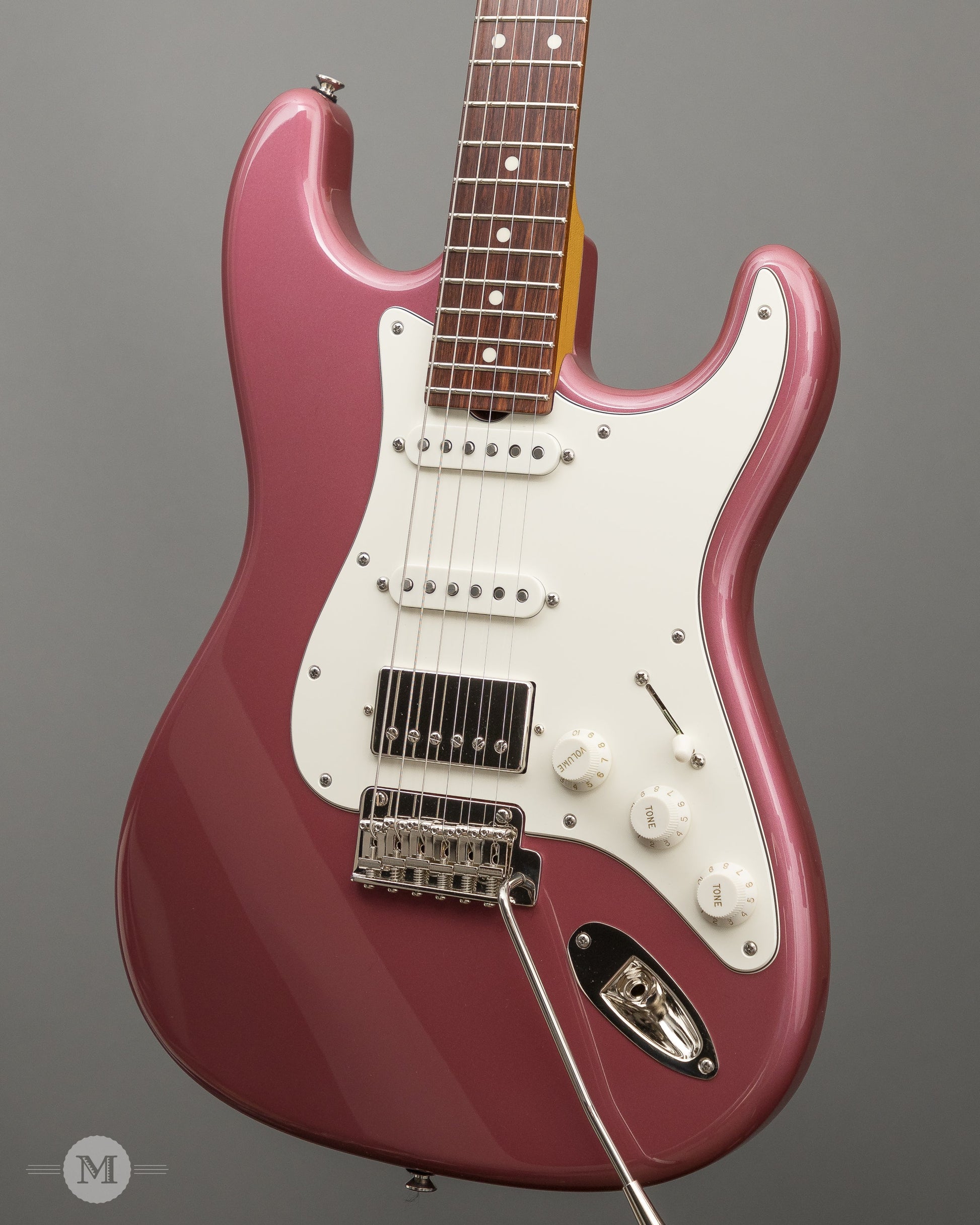 Don Grosh Electric Guitars - NOS Retro Burgundy Mist HSS