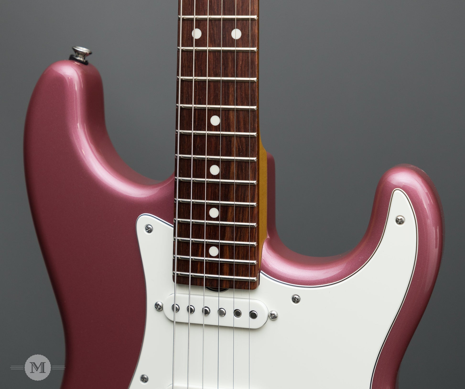 Don Grosh Electric Guitars - NOS Retro Burgundy Mist HSS