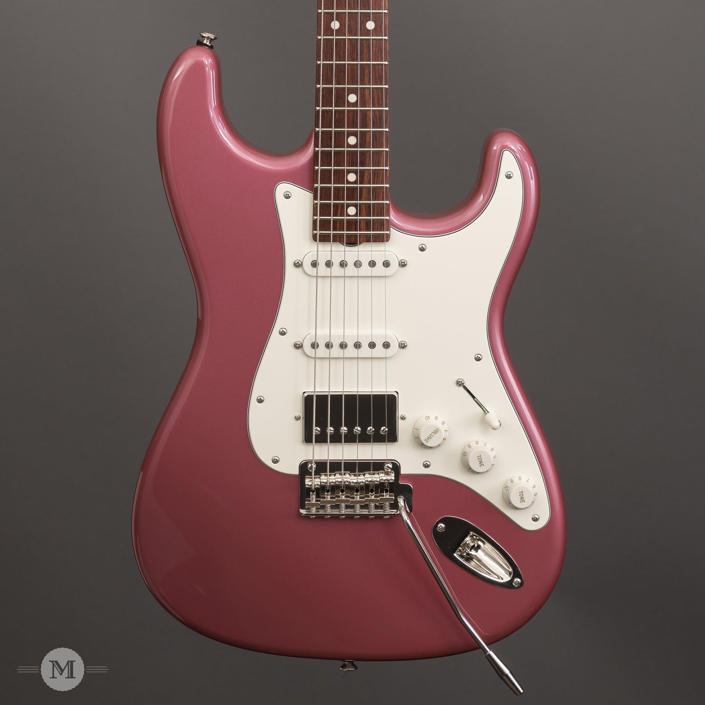 Don Grosh Electric Guitars - NOS Retro Burgundy Mist HSS