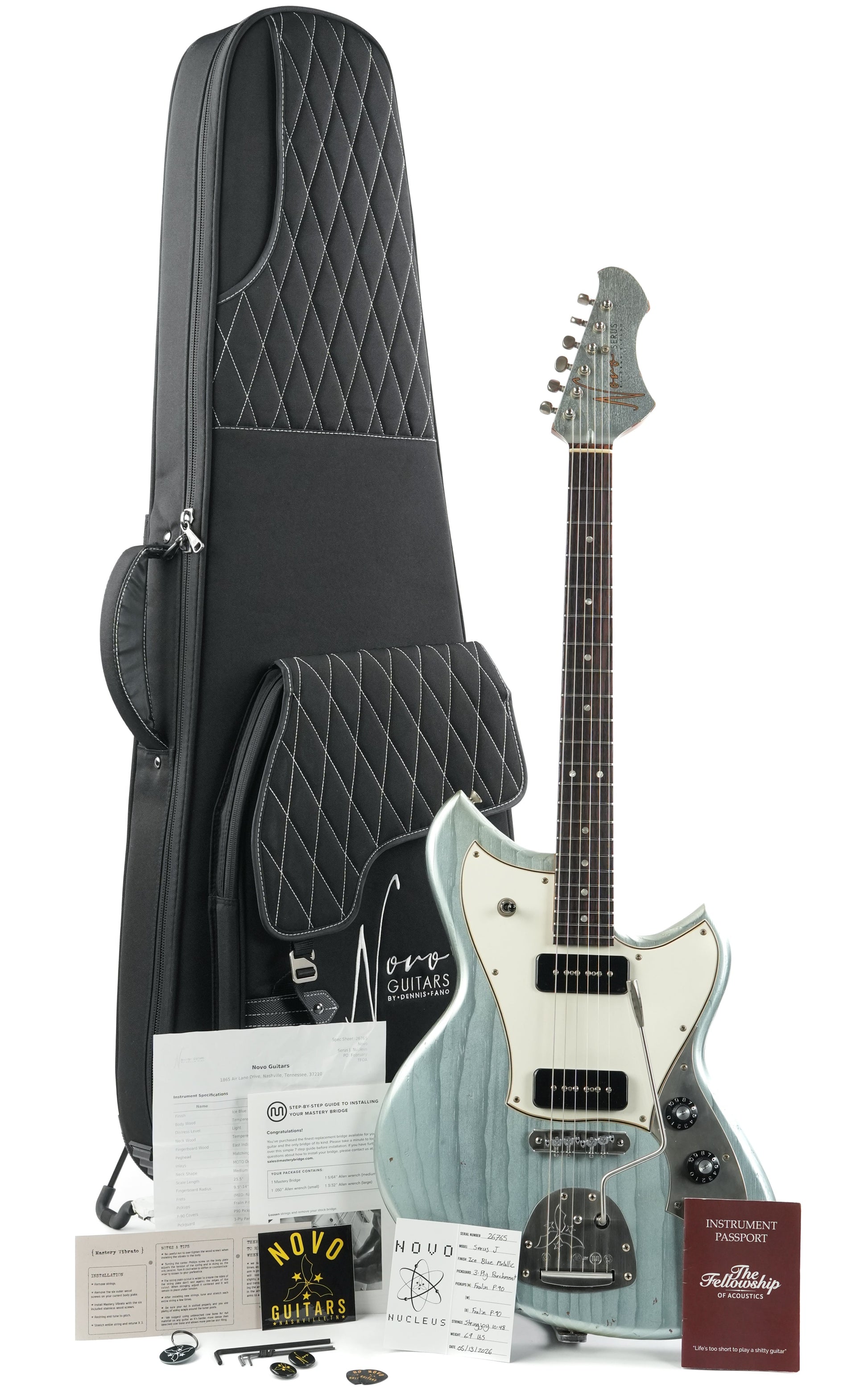 Novo Serus J Ice Blue Metallic