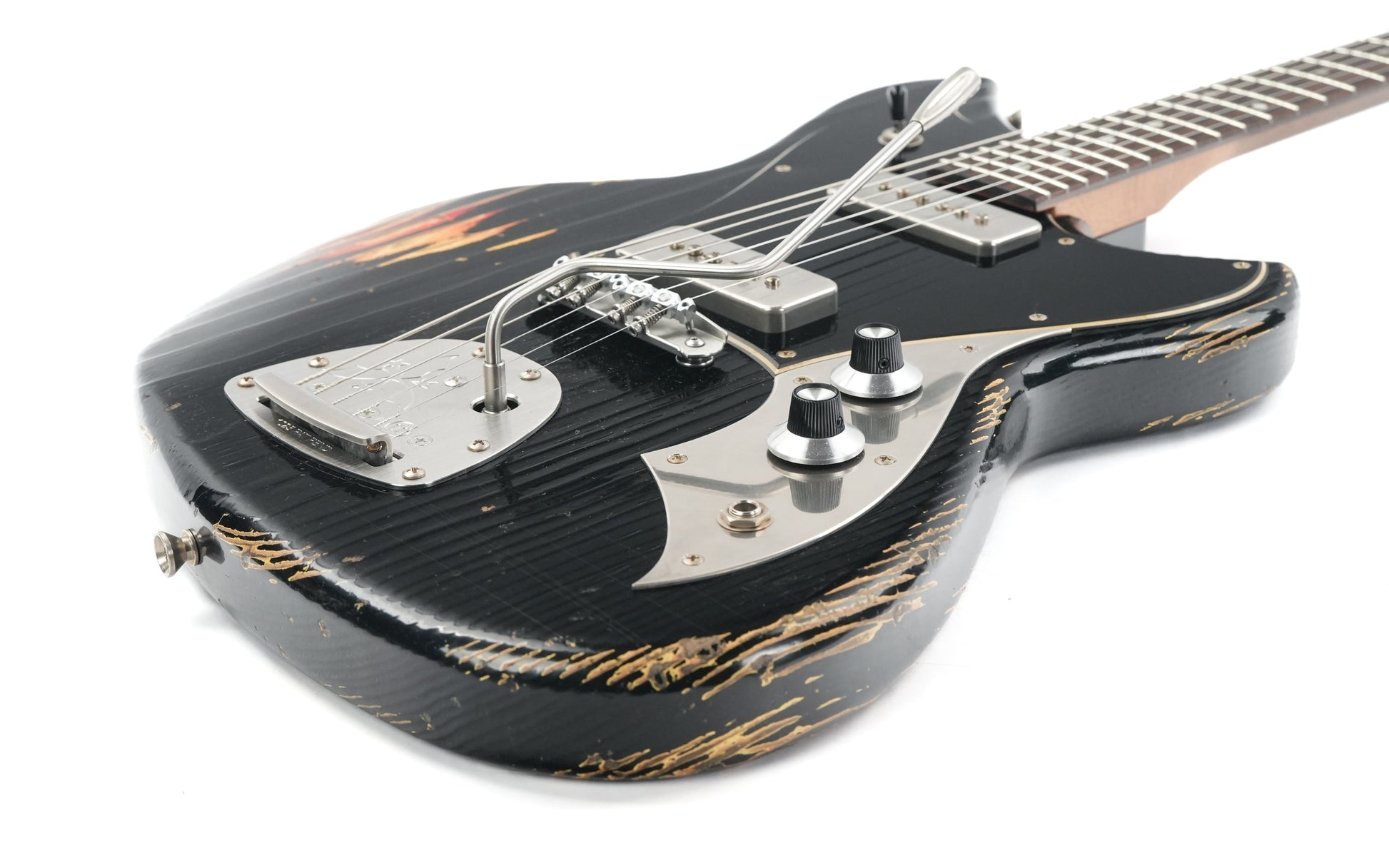 Novo Serus J Bull Black over 64 3 Tone Sunburst
