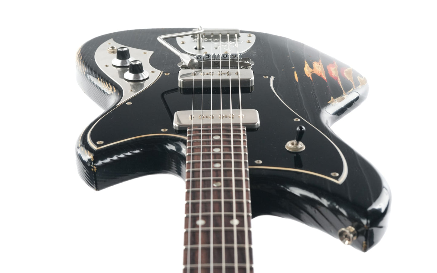 Novo Serus J Bull Black over 64 3 Tone Sunburst