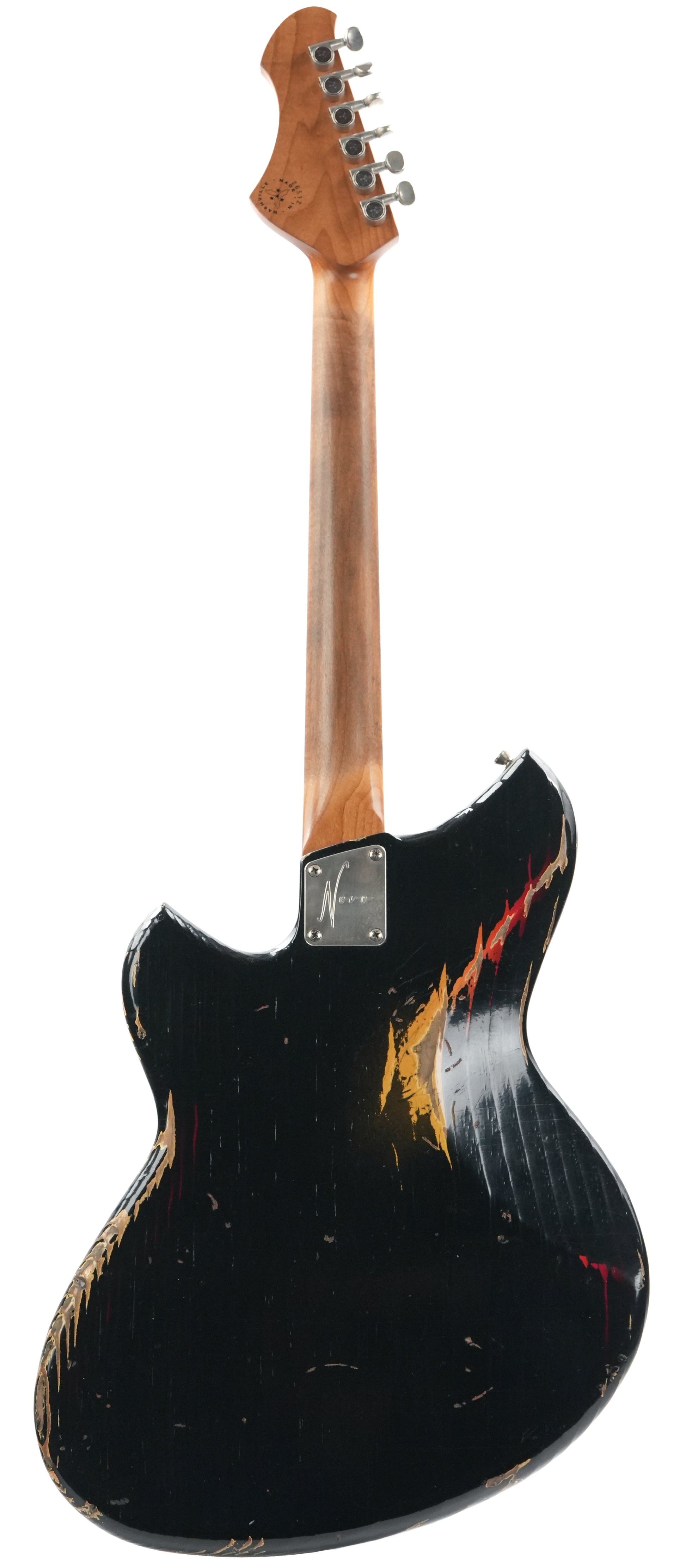 Novo Serus J Bull Black over 64 3 Tone Sunburst