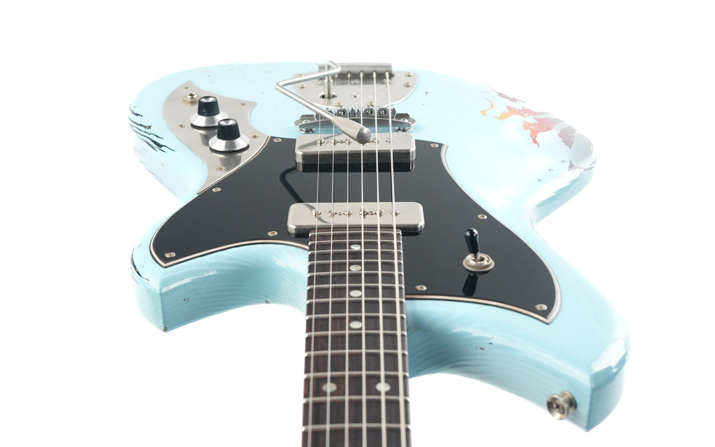 Novo Serus J Daphne Blue Over 3 Tone Sunburst
