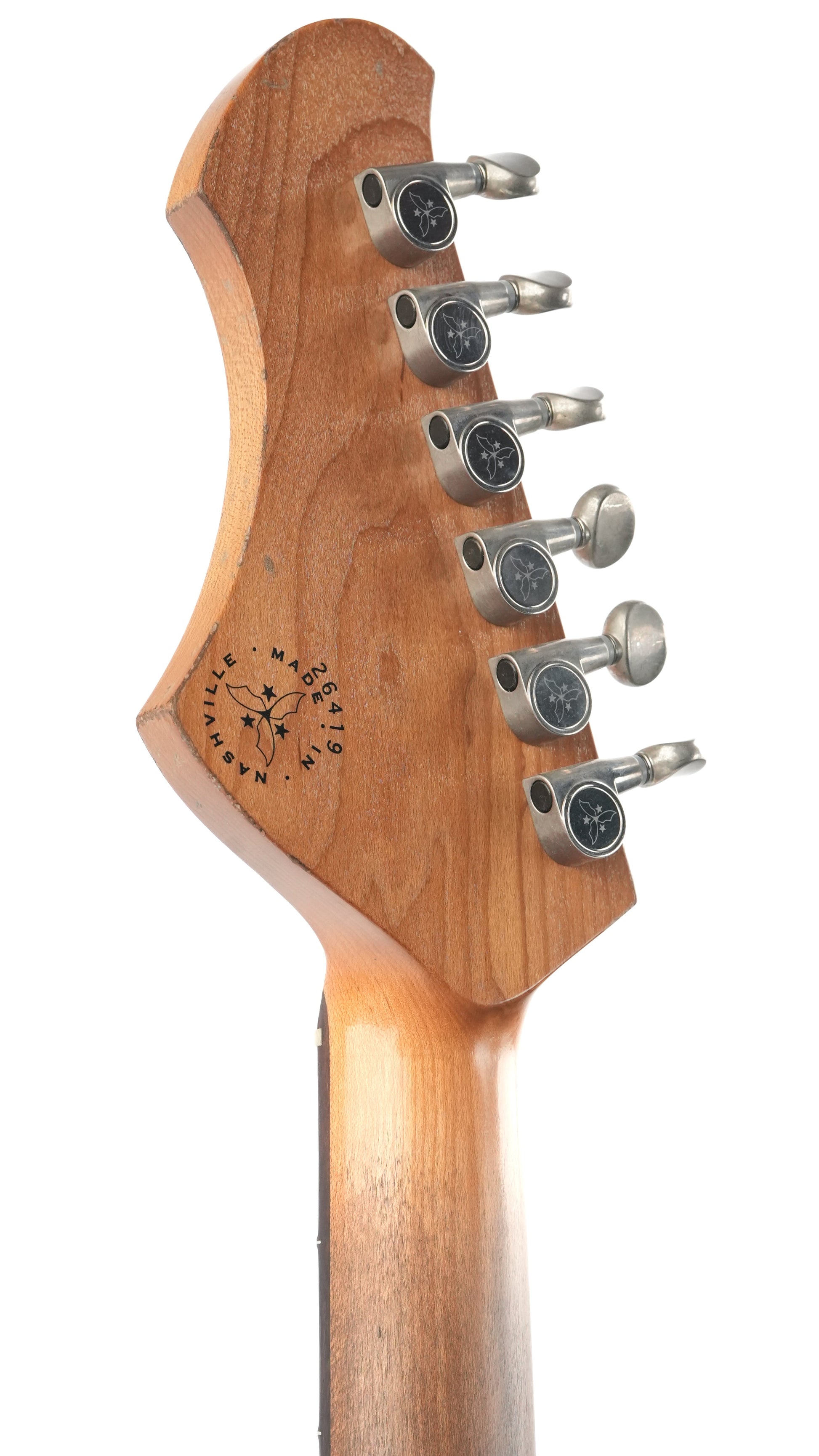 Novo Serus J Daphne Blue Over 3 Tone Sunburst
