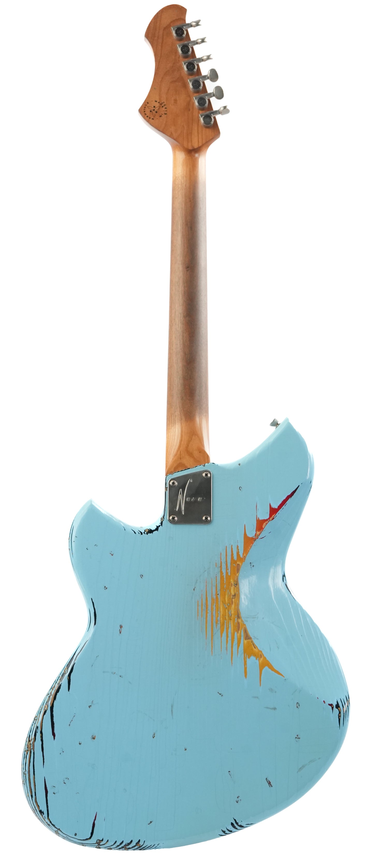 Novo Serus J Daphne Blue Over 3 Tone Sunburst