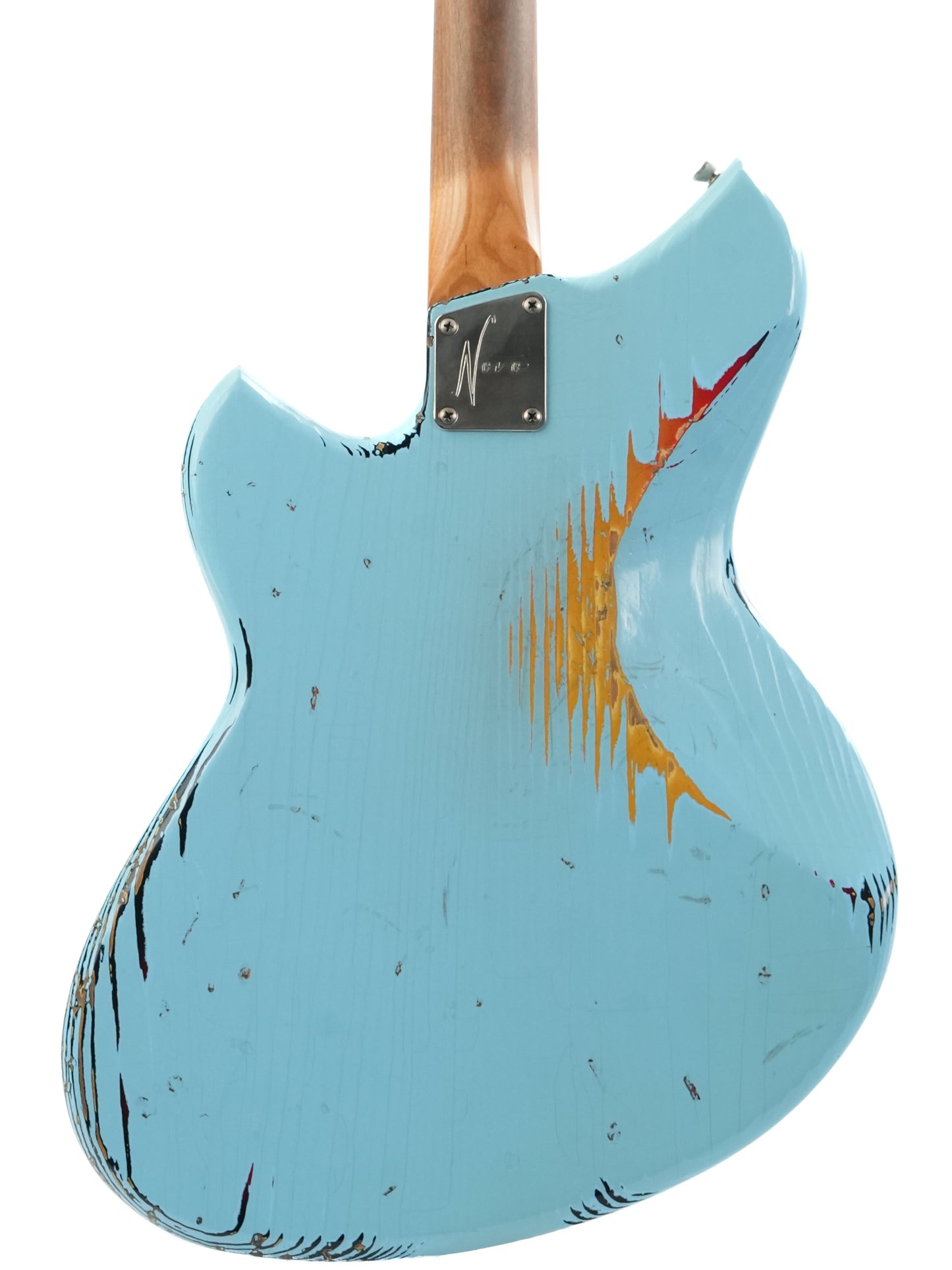 Novo Serus J Daphne Blue Over 3 Tone Sunburst