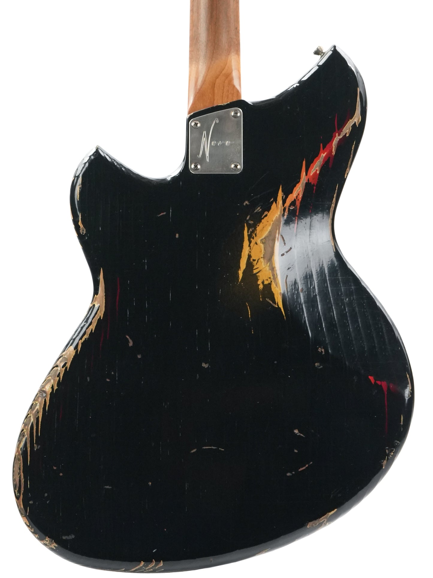 Novo Serus J Bull Black over 64 3 Tone Sunburst