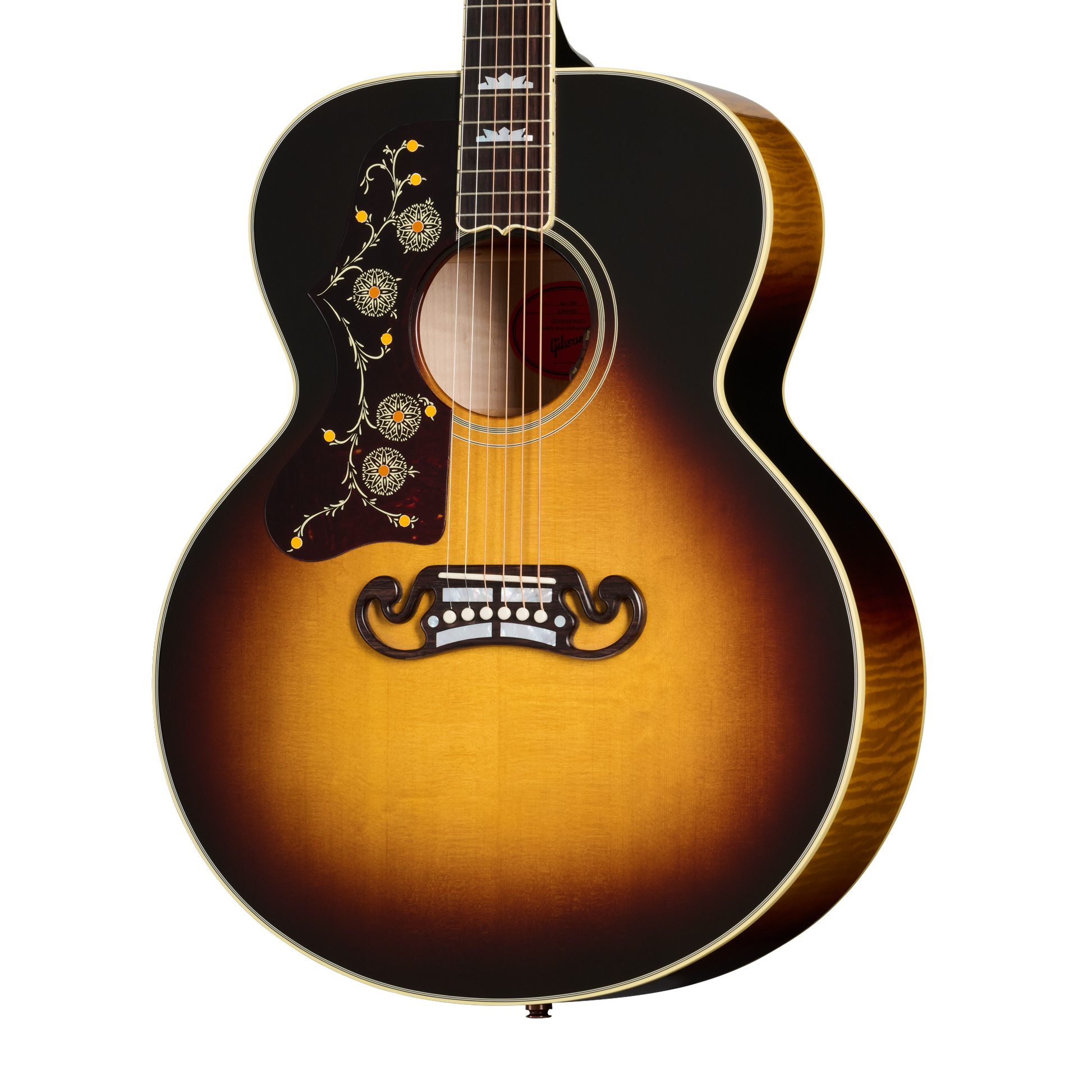 Gibson SJ-200 Original, Left-Handed, Vintage Sunburst