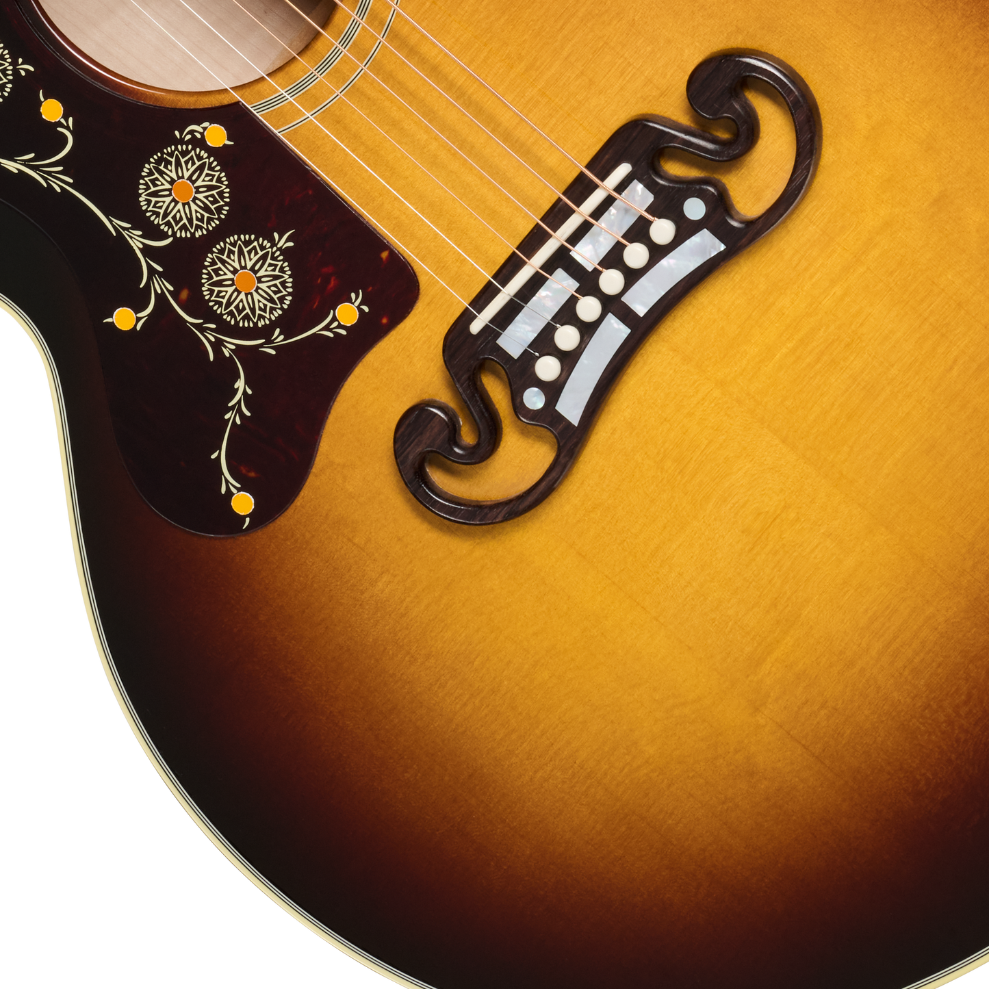 Gibson SJ-200 Original, Left-Handed, Vintage Sunburst