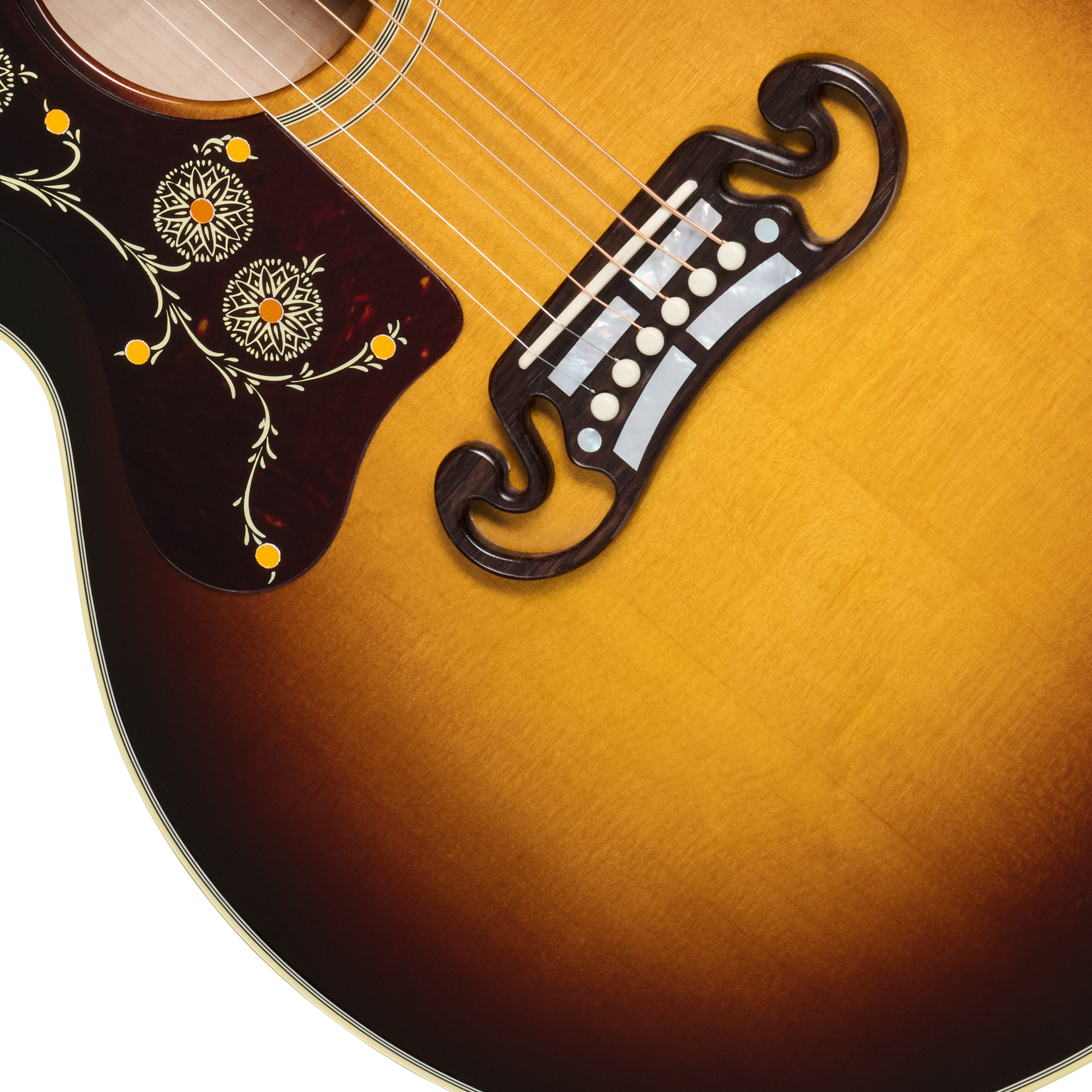 Gibson SJ-200 Original, Left-Handed, Vintage Sunburst