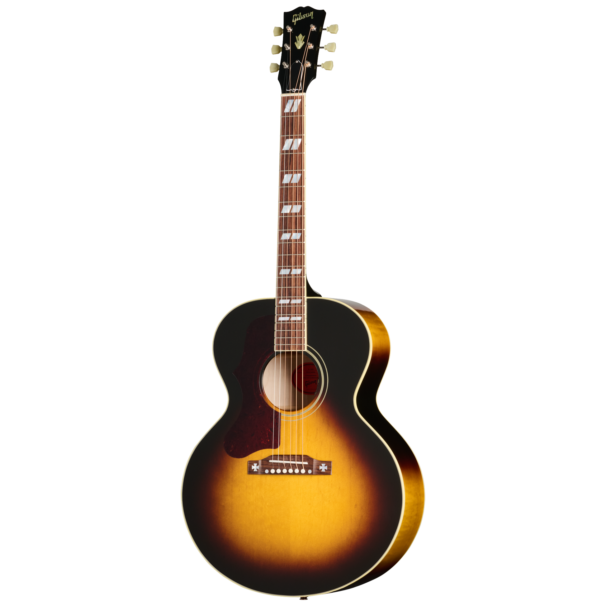 Gibson J-185 Original, Left-Handed, Vintage Sunburst