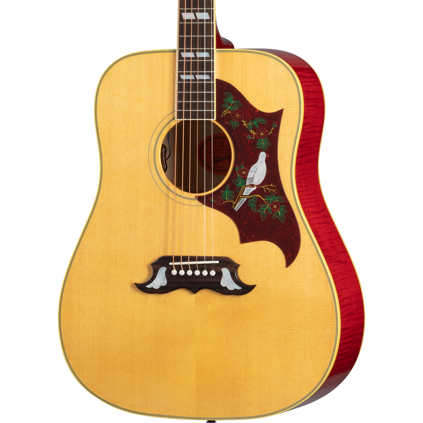 Gibson Dove Original Acoustic Guitar, Antique Natural