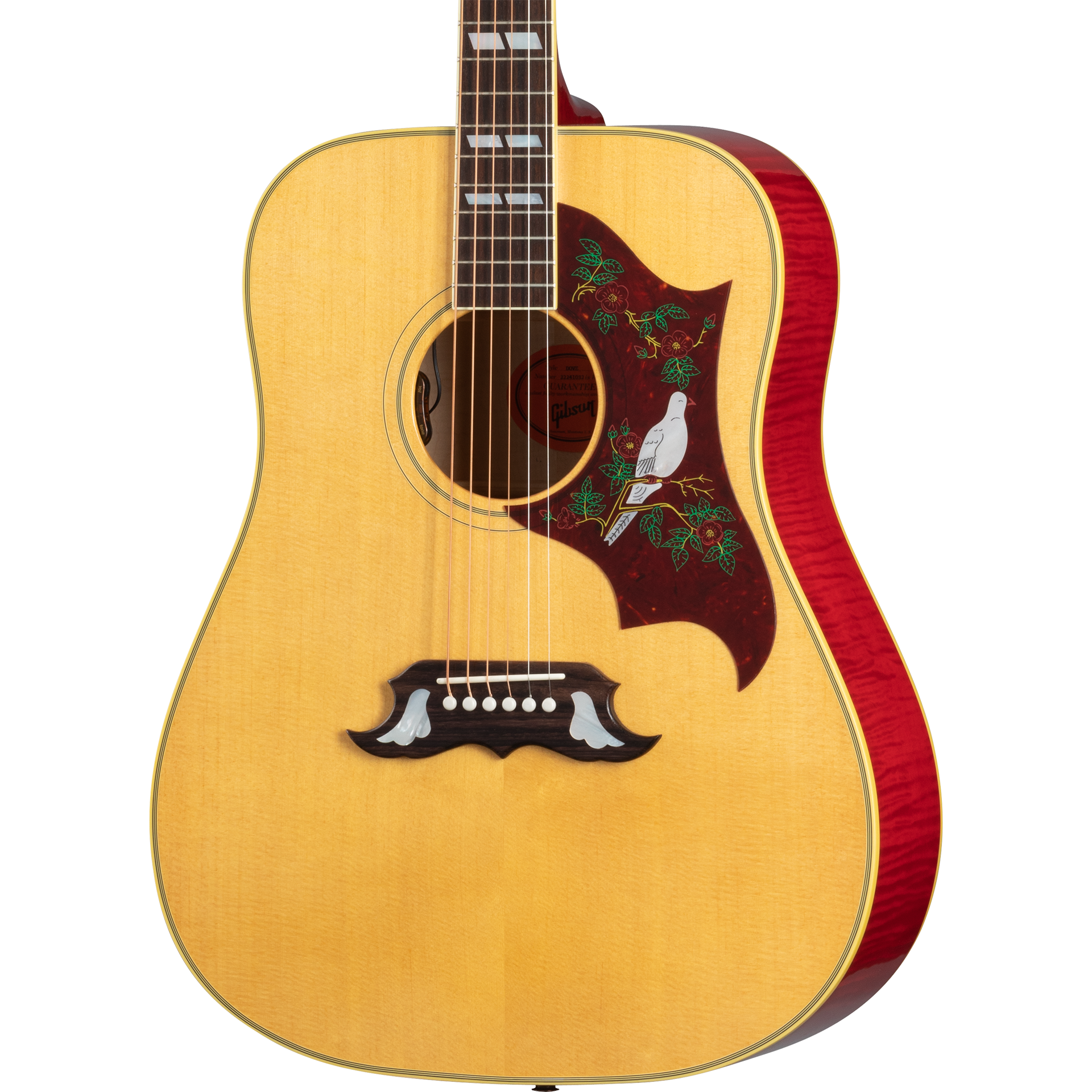 Gibson Dove Original Acoustic Guitar, Antique Natural