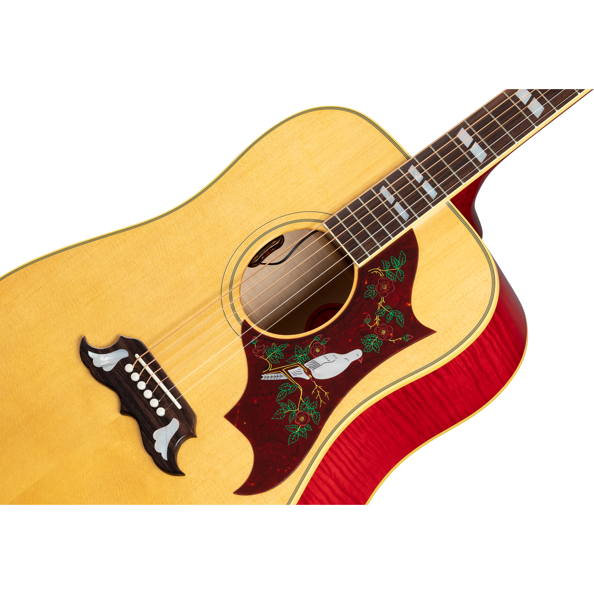 Gibson Dove Original Acoustic Guitar, Antique Natural