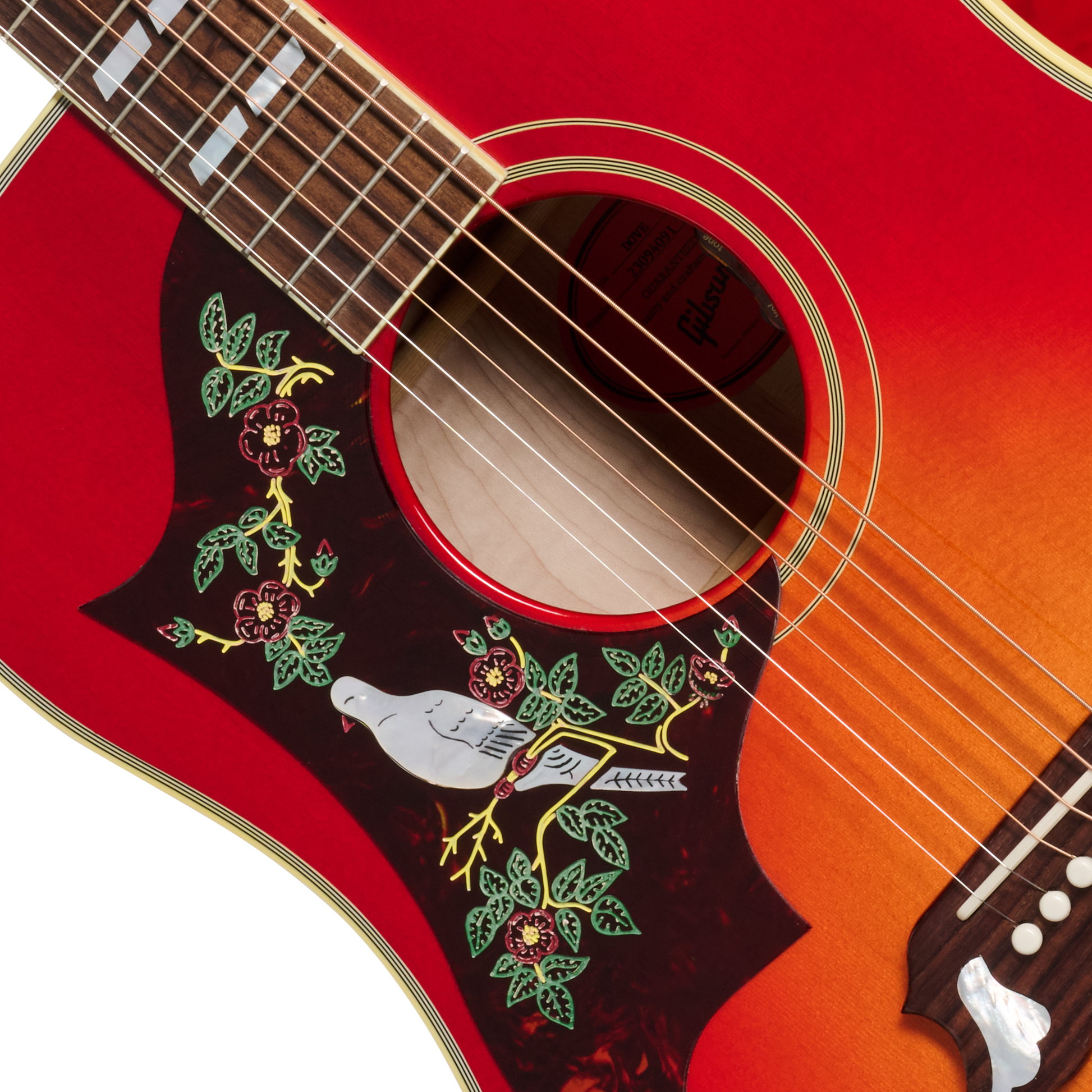 Gibson Dove Original, Left-Handed, Vintage Cherry Sunburst