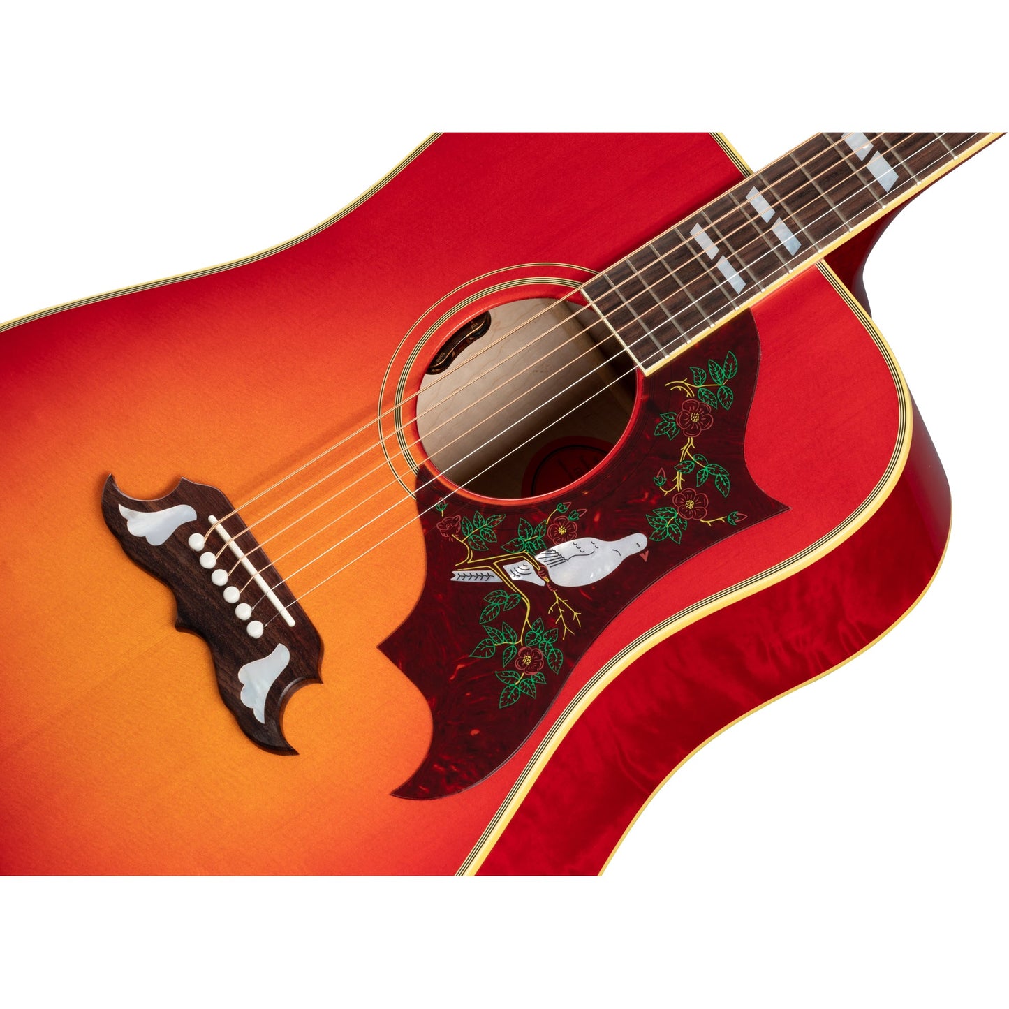 Gibson Dove Original Acoustic Electric Guitar - Vintage Cherry