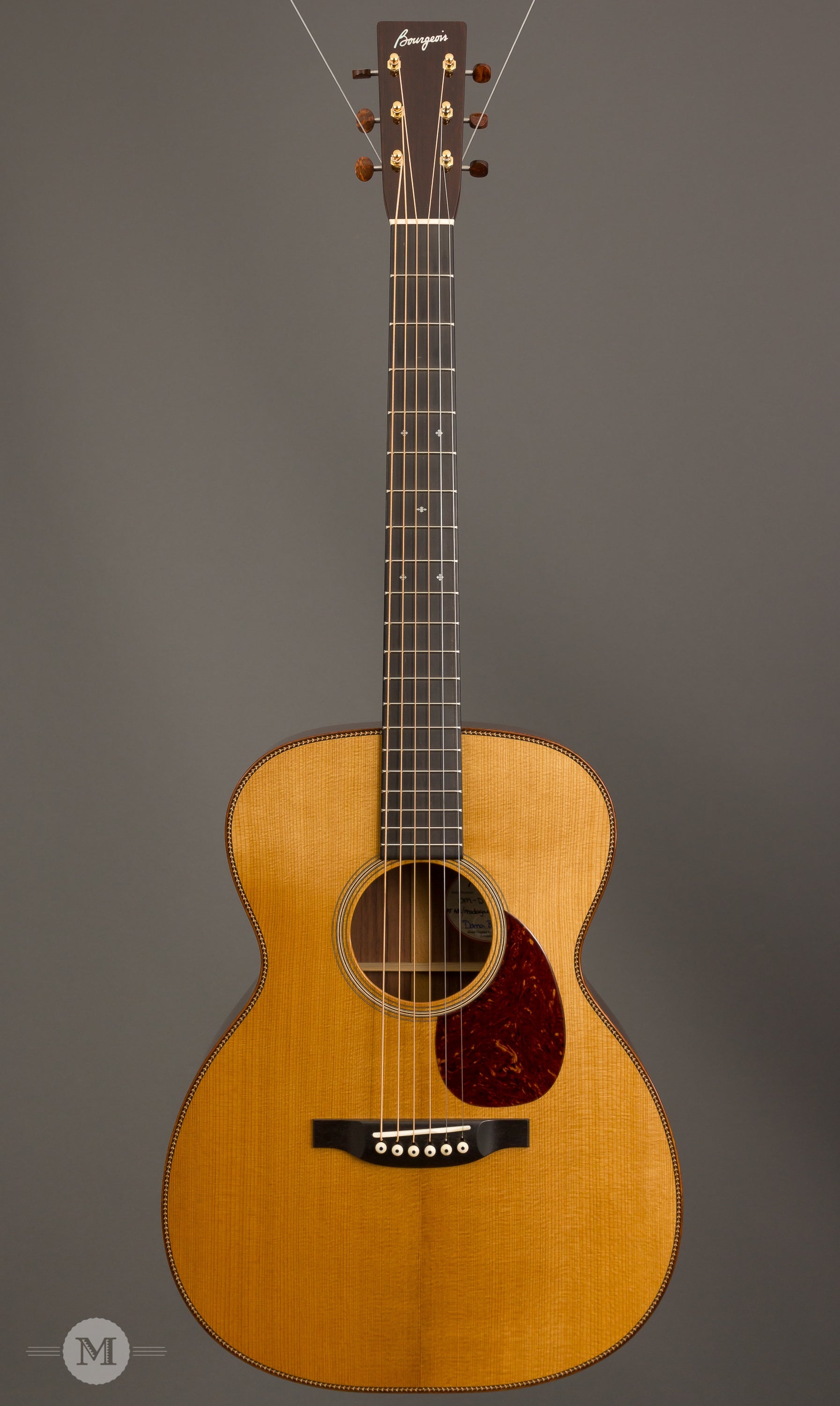 Bourgeois Acoustic Guitars - OM DB Signature - Legacy Series - Madagascar/Adirondack