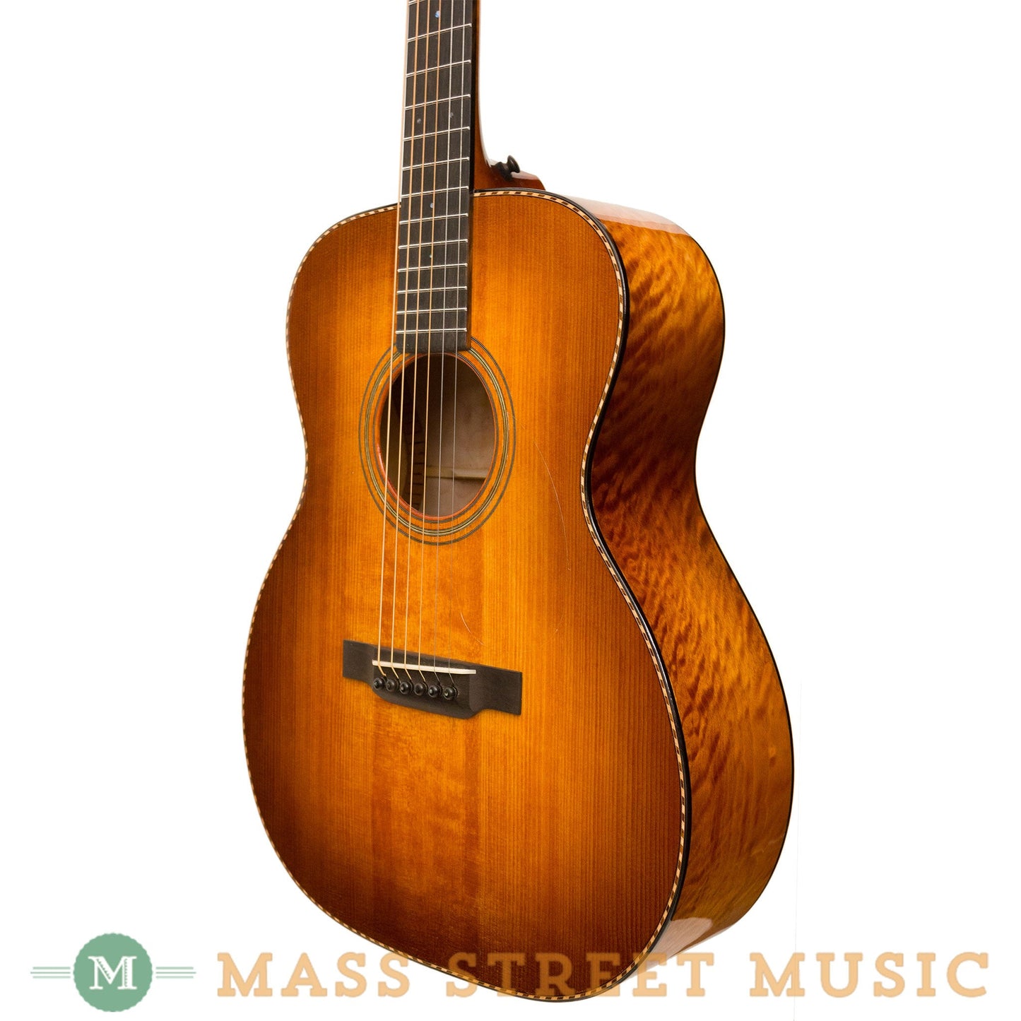 Leo Posch Acoustic Guitars - Deep Body OM Full Sunburst