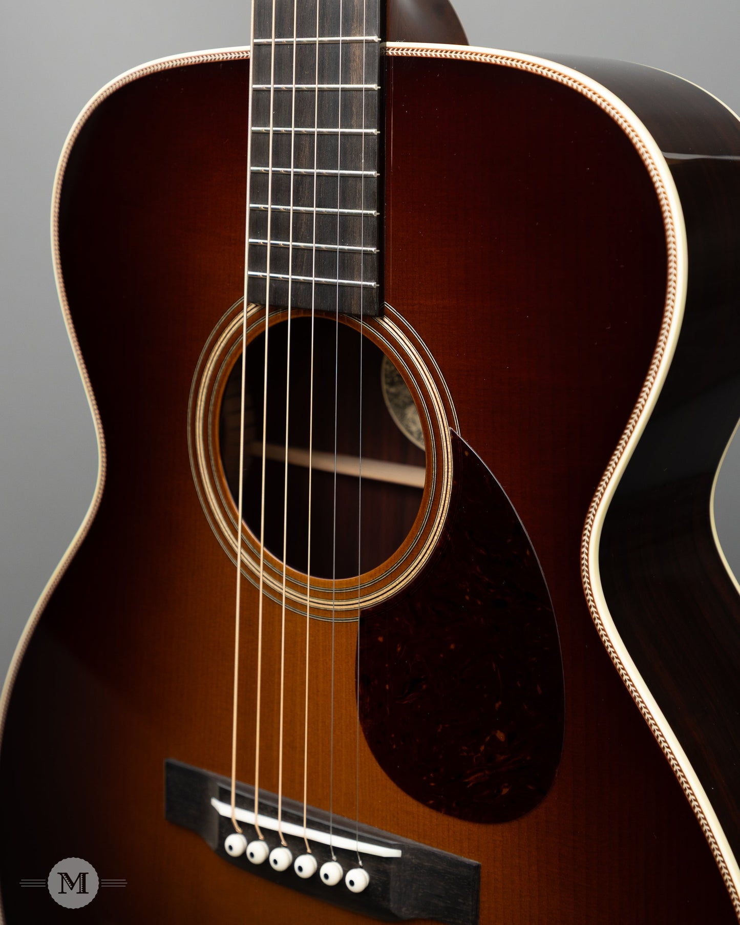 Collings Guitars - OM2H A T - Adirondack - Bois de Rose - Traditional - Sunburst