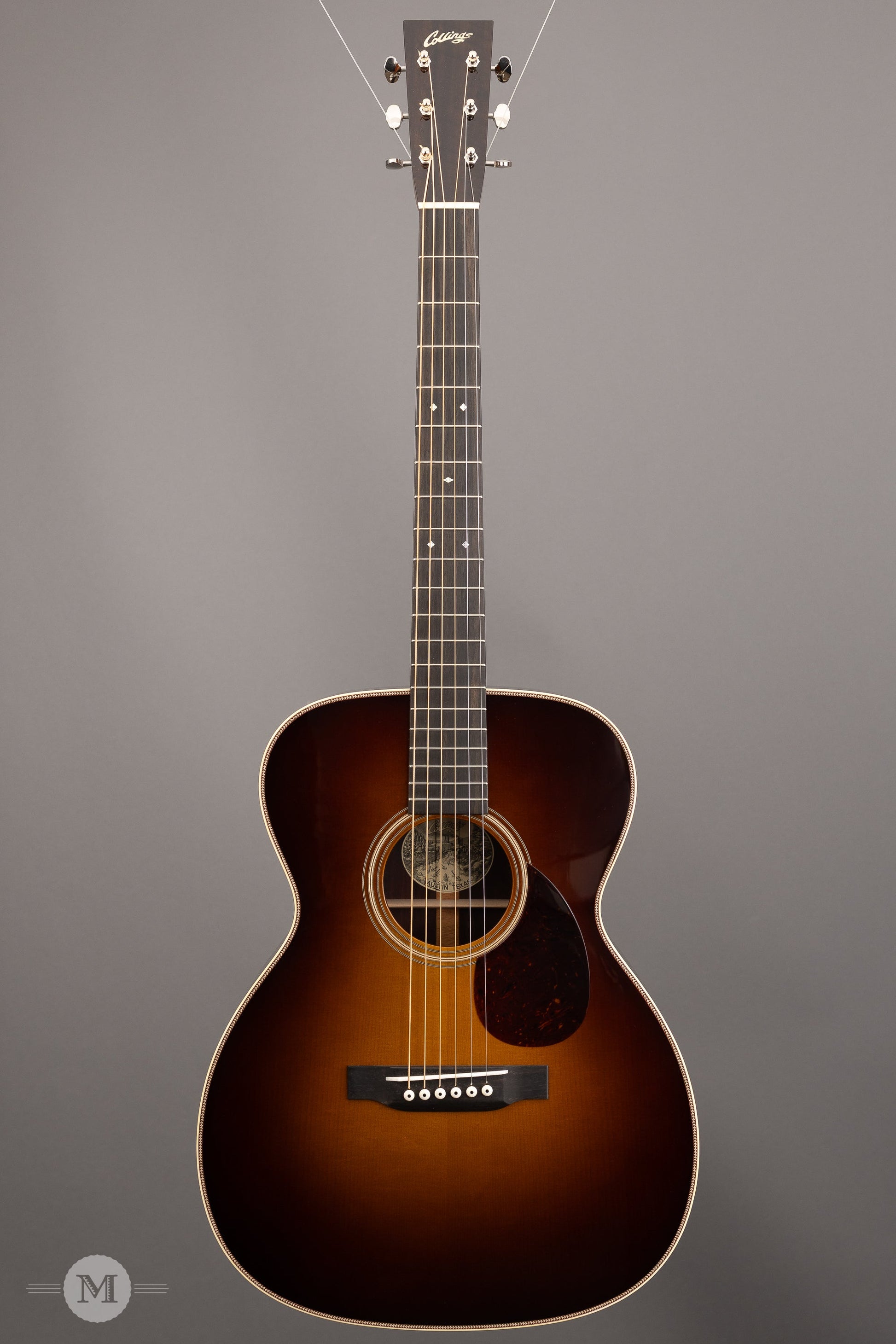 Collings Guitars - OM2H A T - Adirondack - Bois de Rose - Traditional - Sunburst