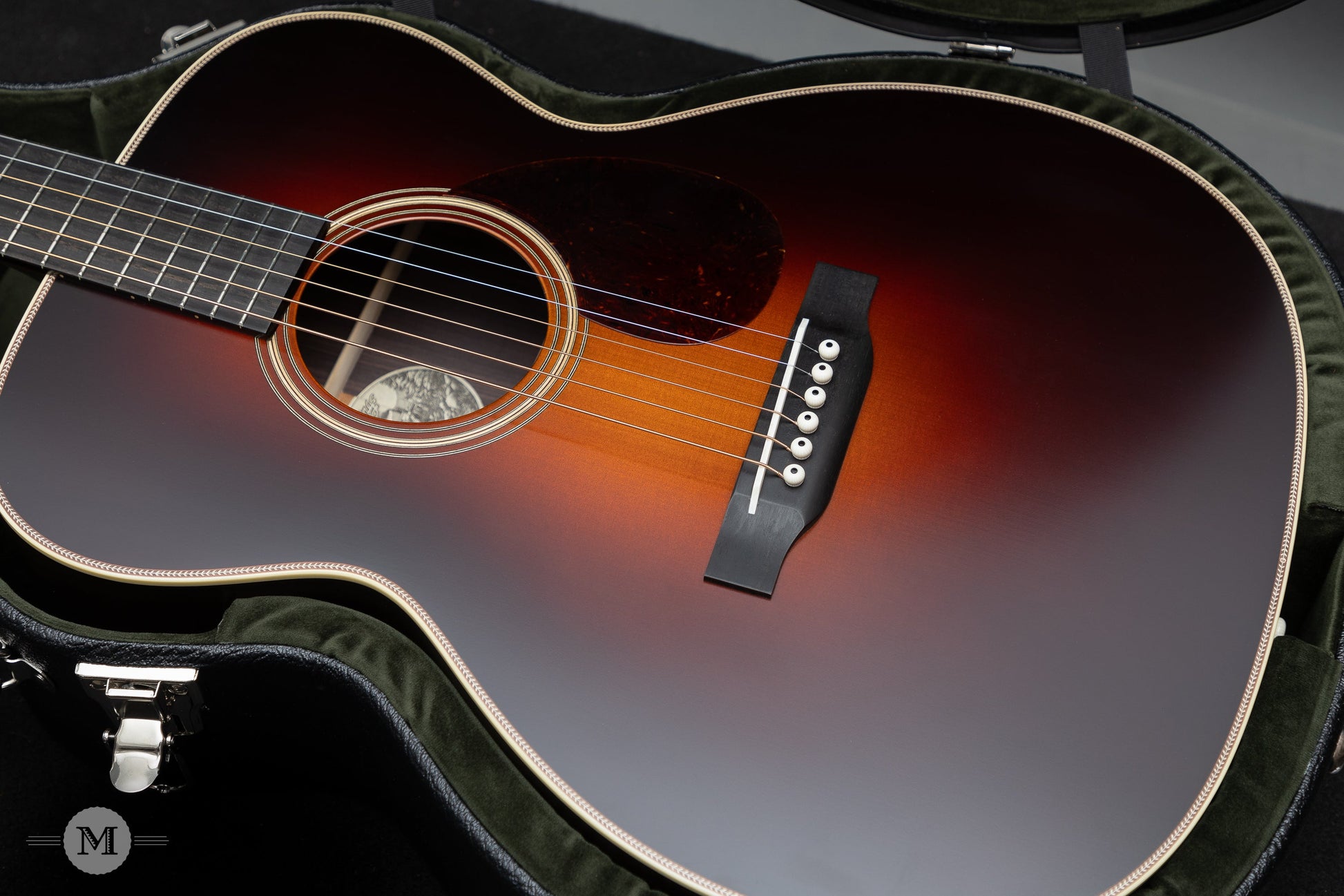 Collings Acoustic Guitars - OM2H A Traditional Series - Vintage Satin Sunburst