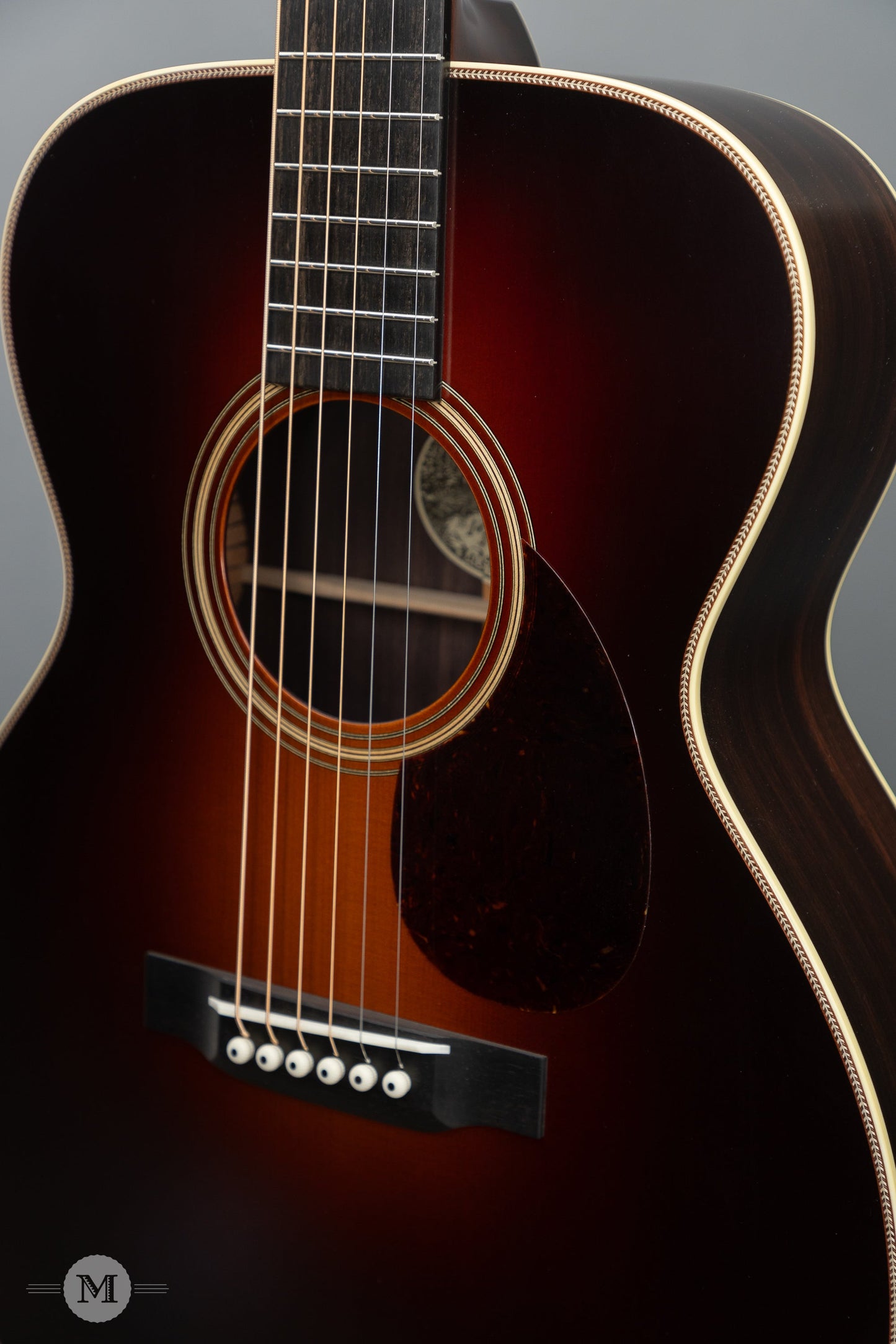 Collings Acoustic Guitars - OM2H A Traditional Series - Vintage Satin Sunburst