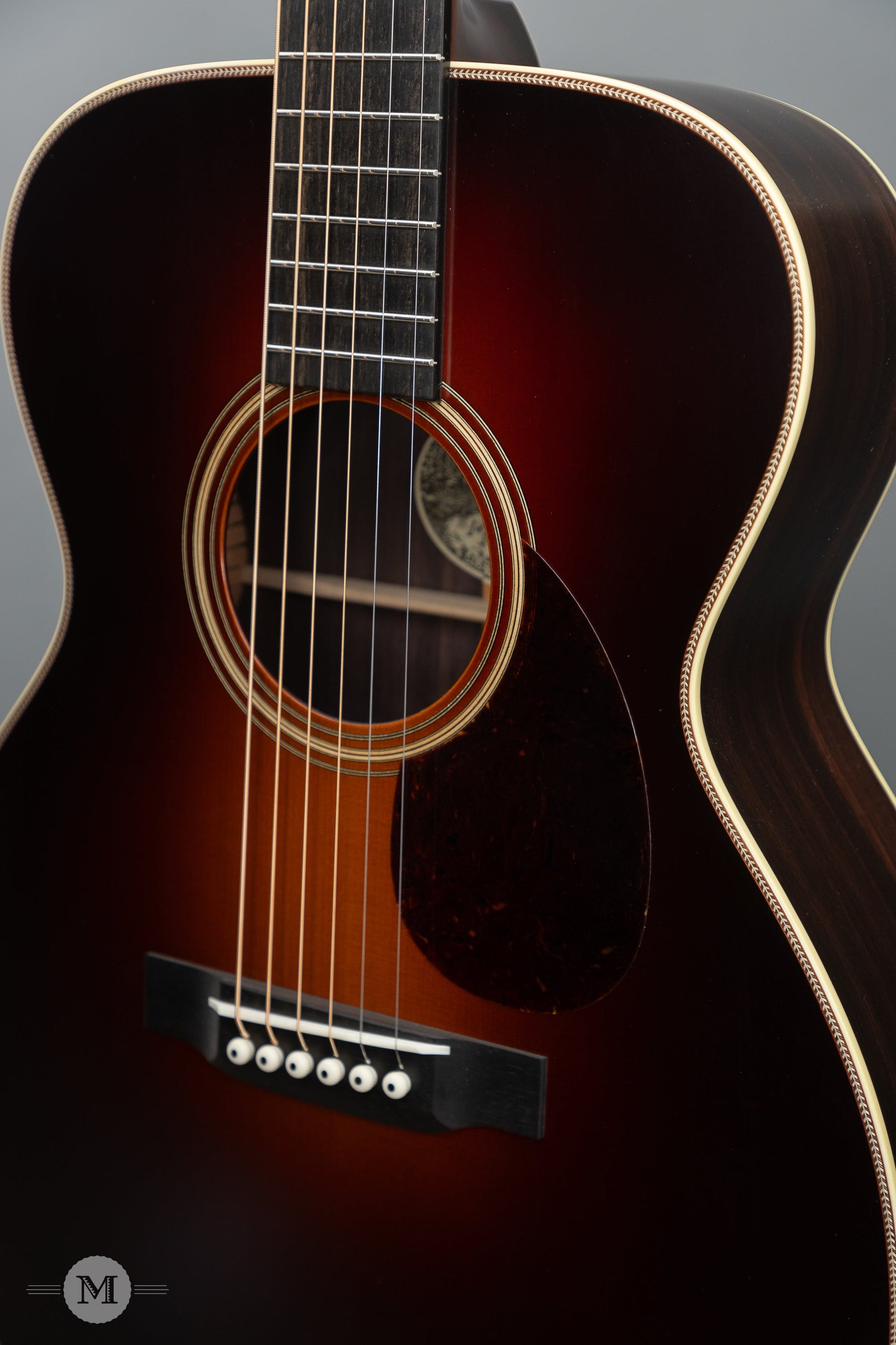 Collings Acoustic Guitars - OM2H A Traditional Series - Vintage Satin Sunburst