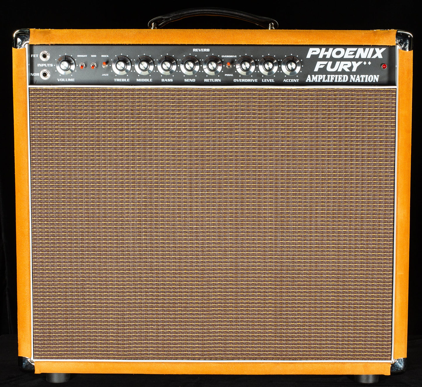 Amplified Nation Phoenix Fury 50w Combo Golden Brown Suede / Oxblood (061)