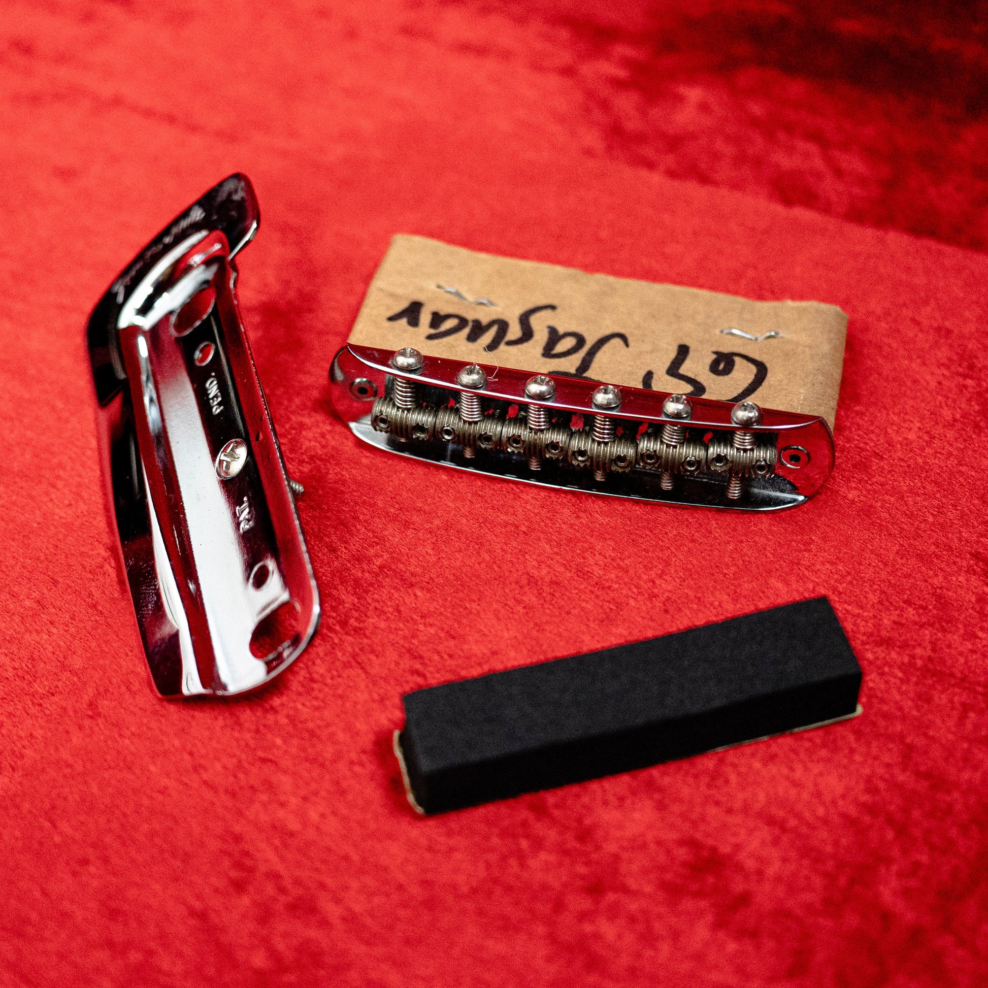 Fender 1969 Jaguar Candy Apple Red (Matching Headstock)