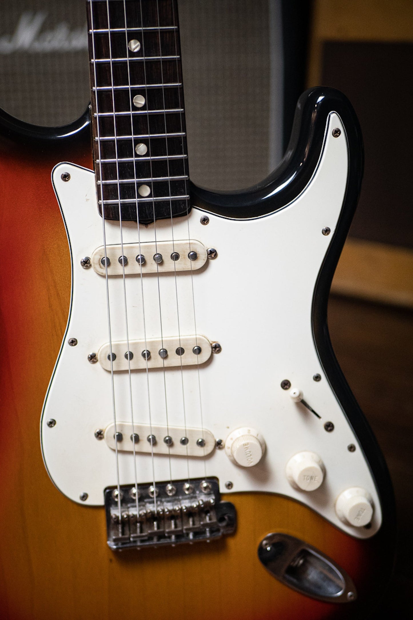 1970 Fender Stratocaster Electric Guitar - Sunburst