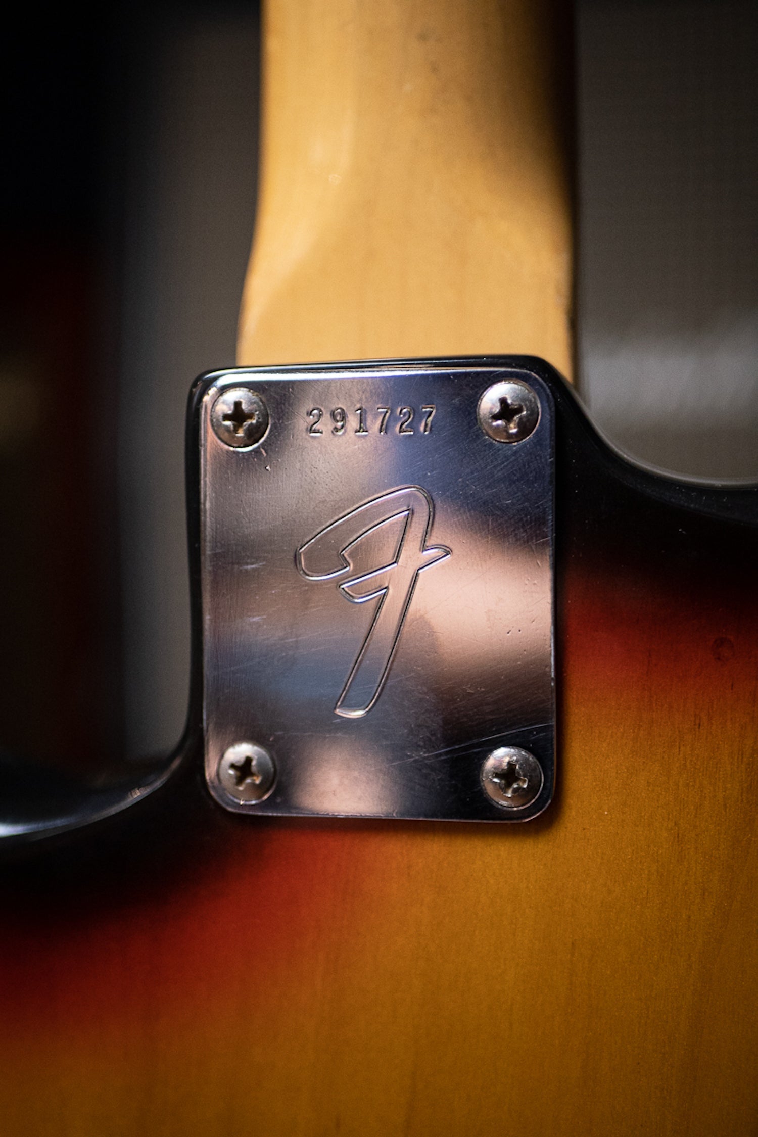 1970 Fender Stratocaster Electric Guitar - Sunburst