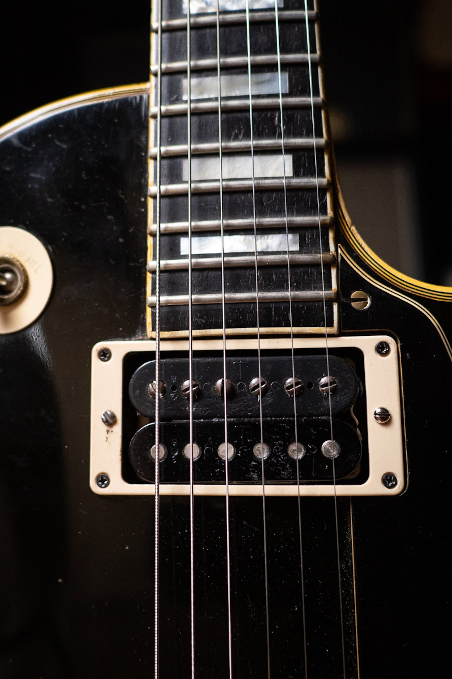 1969 Gibson Les Paul Custom Electric Guitar - Ebony