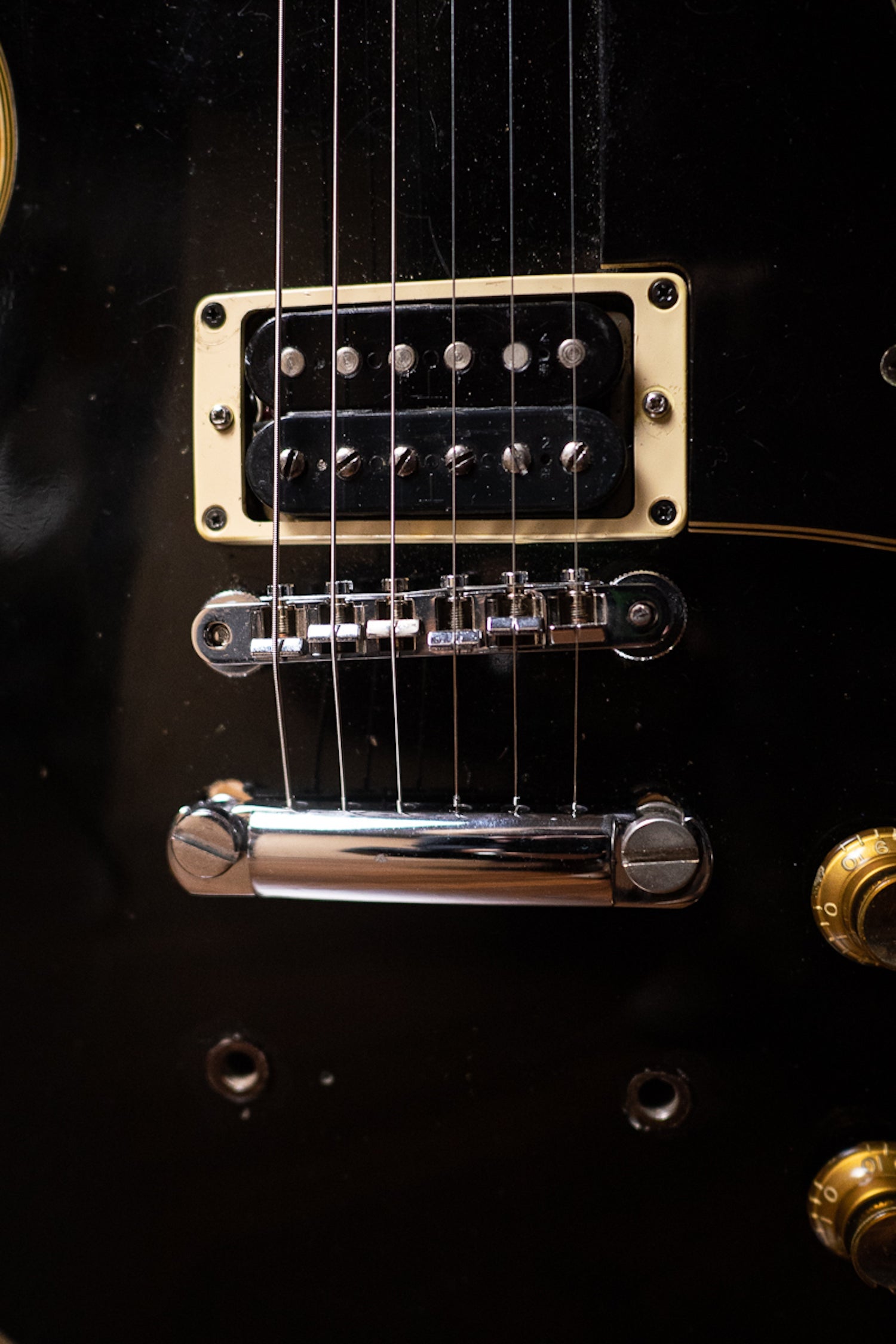 1969 Gibson Les Paul Custom Electric Guitar - Ebony