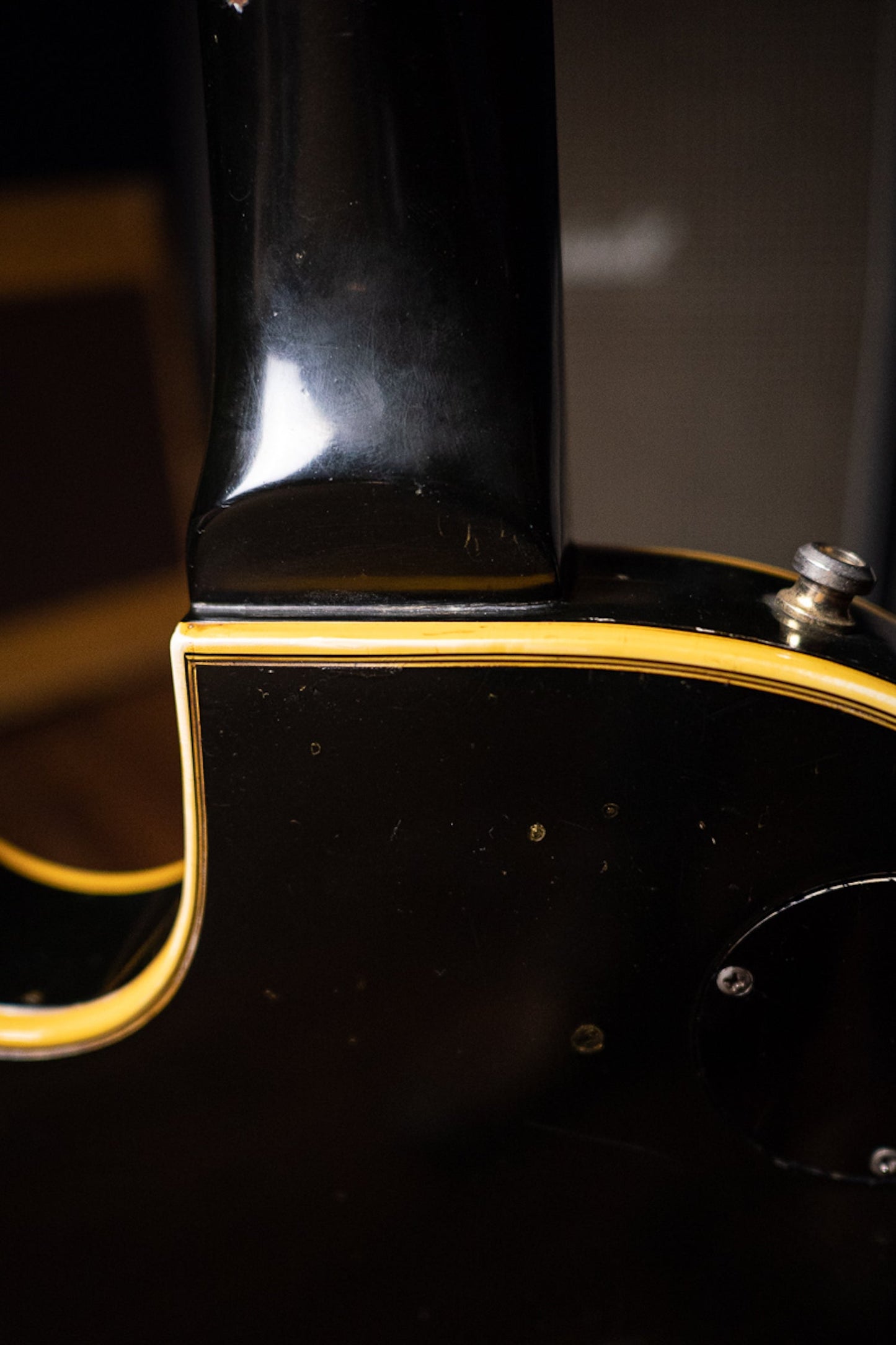 1969 Gibson Les Paul Custom Electric Guitar - Ebony