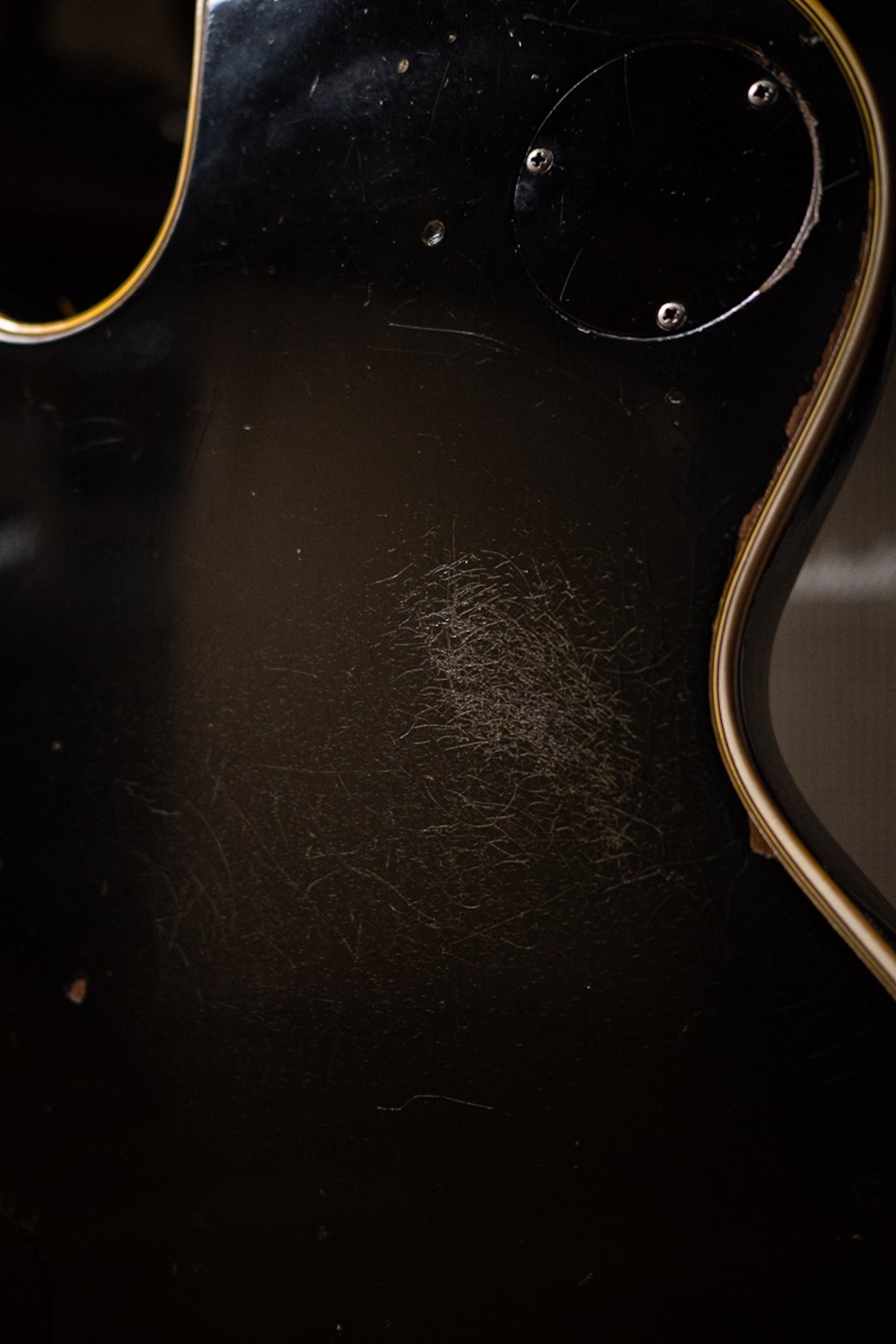 1969 Gibson Les Paul Custom Electric Guitar - Ebony