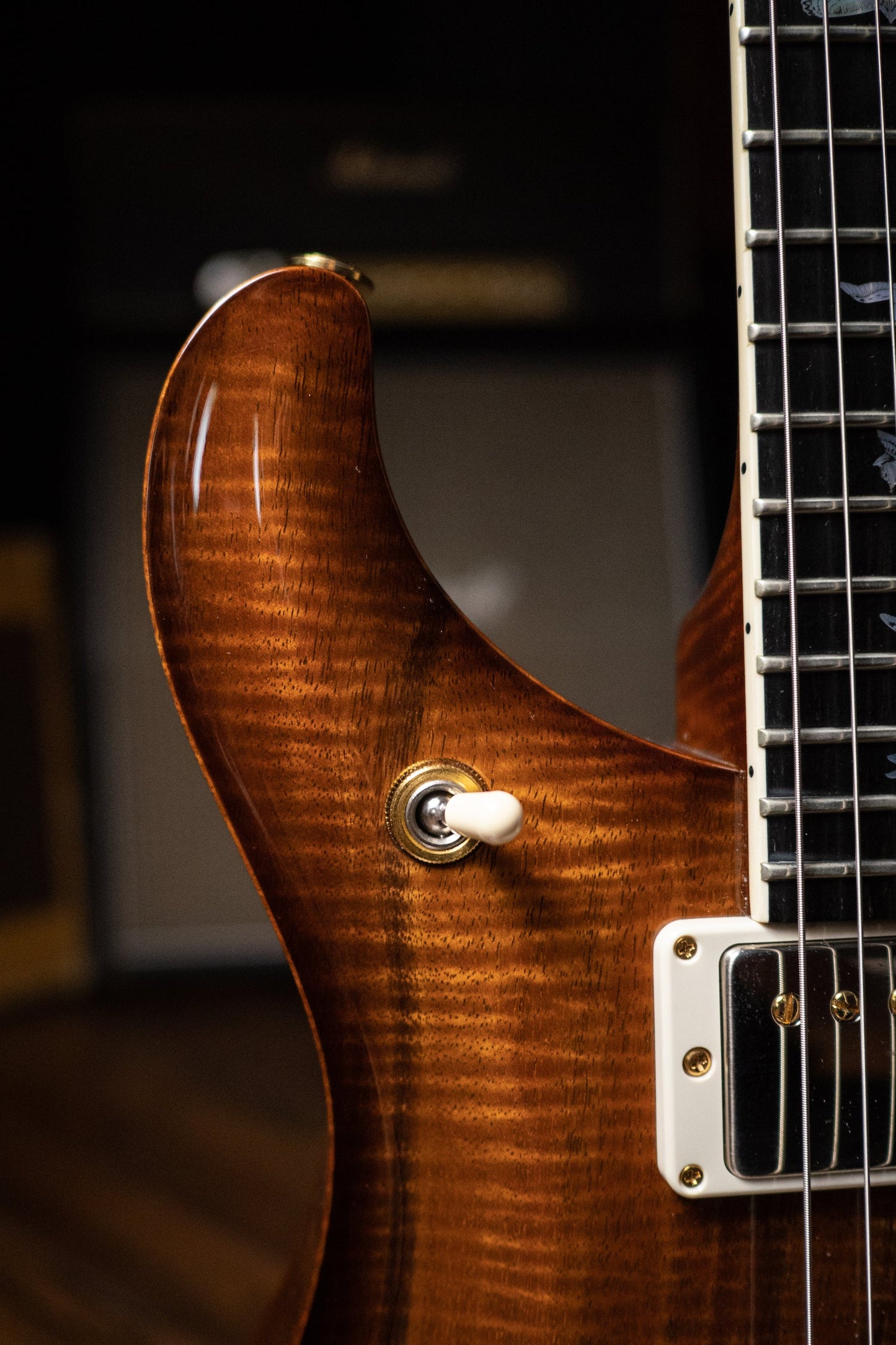 2019 Paul Reed Smith Private Stock Hollow Body II 594 #7690 Electric Guitar - Natural W Light Smoke Burst