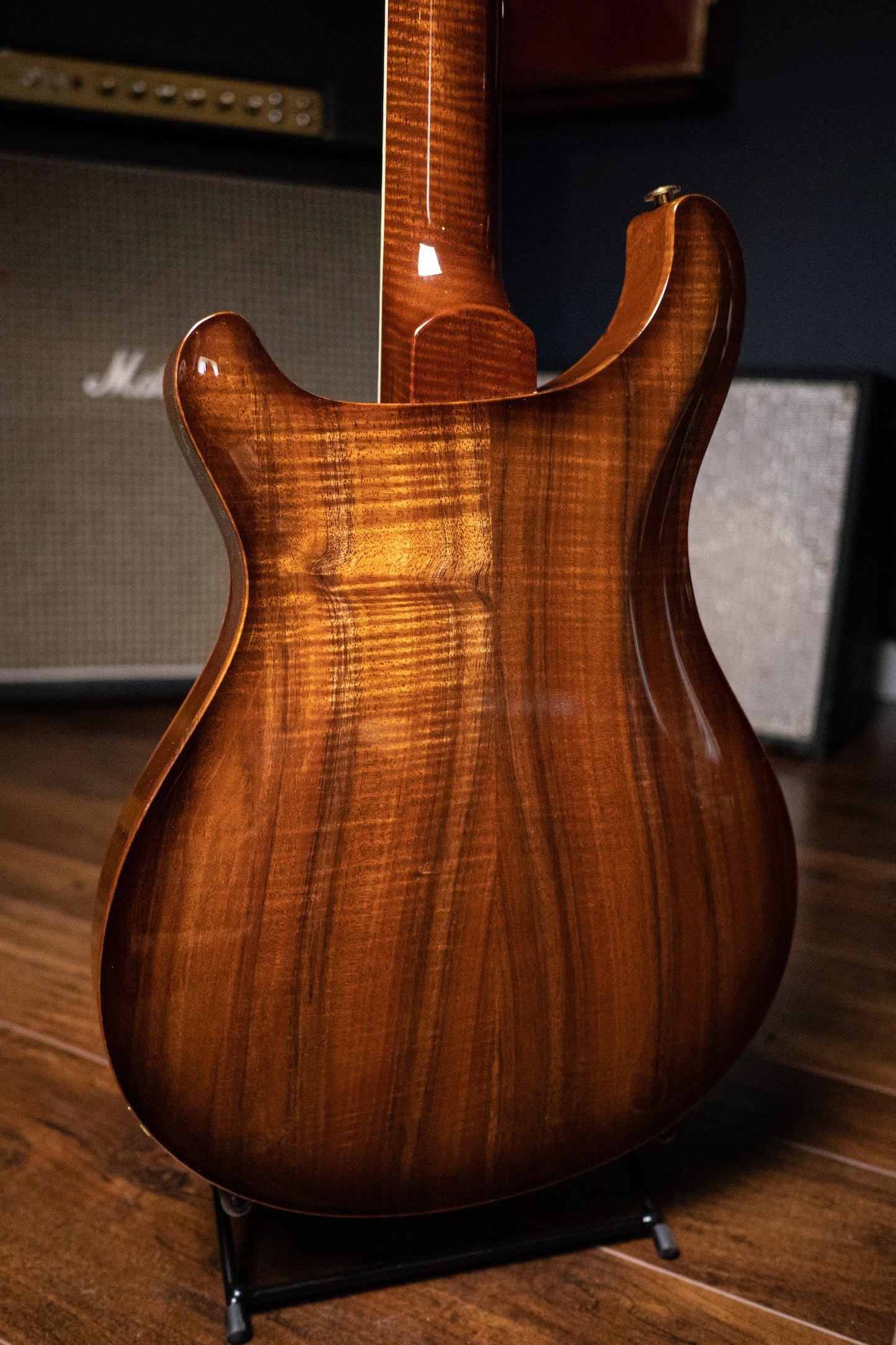 2019 Paul Reed Smith Private Stock Hollow Body II 594 #7690 Electric Guitar - Natural W Light Smoke Burst