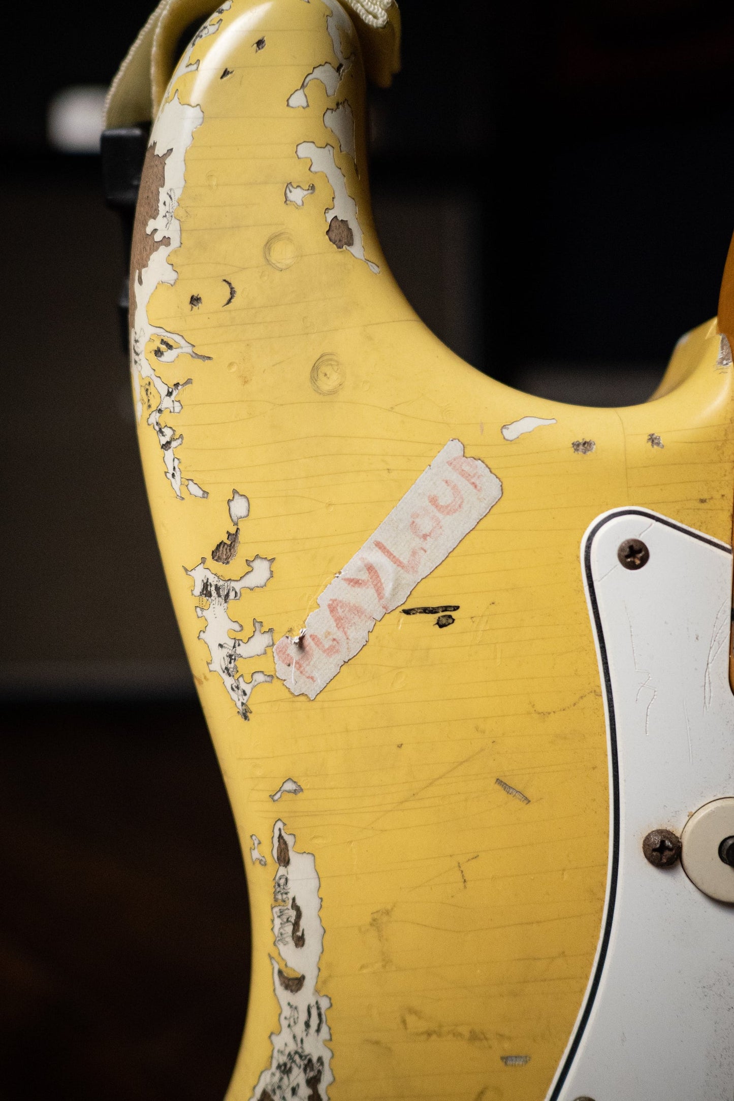 Fender Yngwie Malmsteen Personally Owned "Duck" John Cruz Custom Shop Artist Proof Stratocaster - Vintage White
