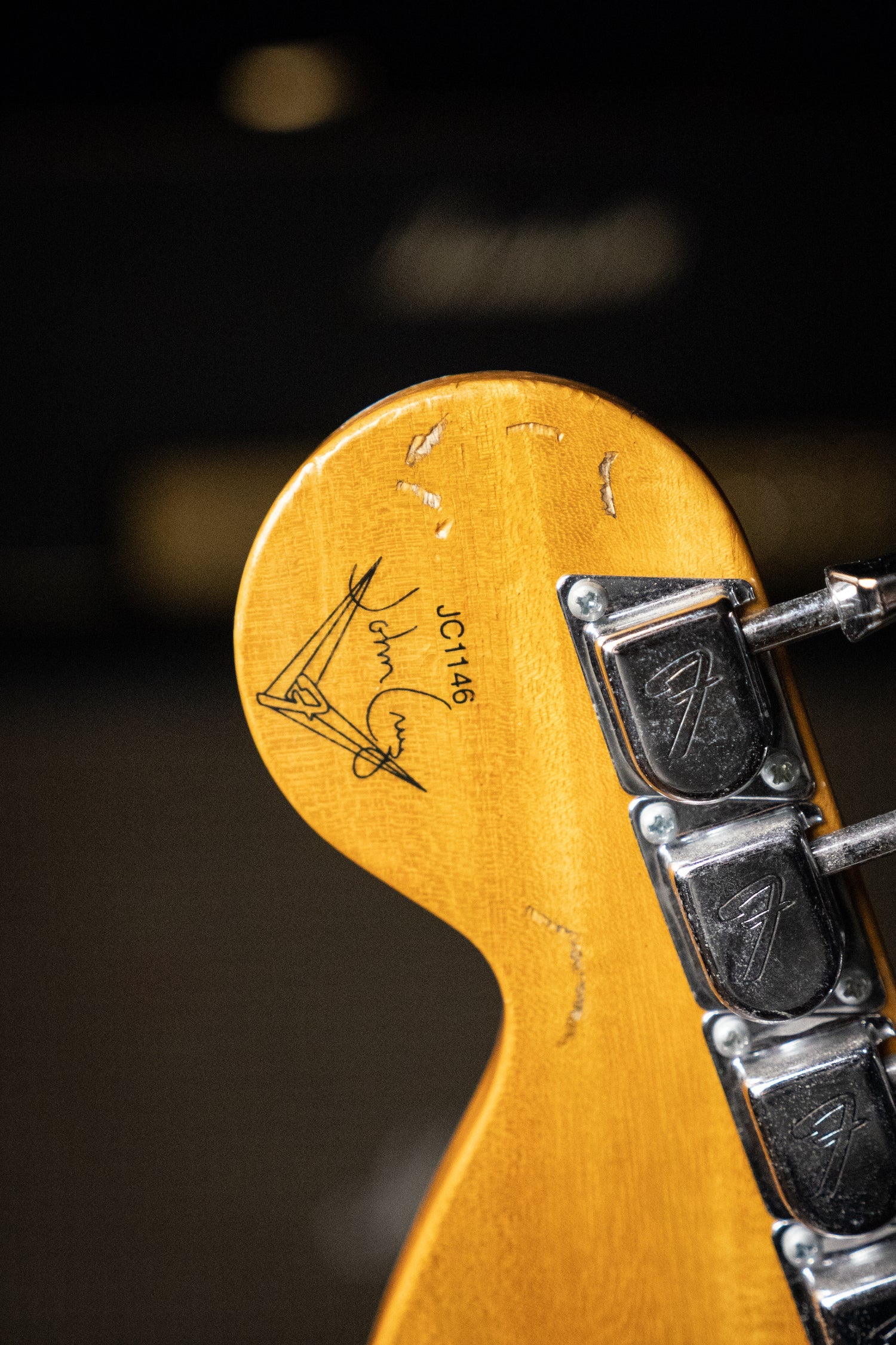 Fender Yngwie Malmsteen Personally Owned "Duck" John Cruz Custom Shop Artist Proof Stratocaster - Vintage White